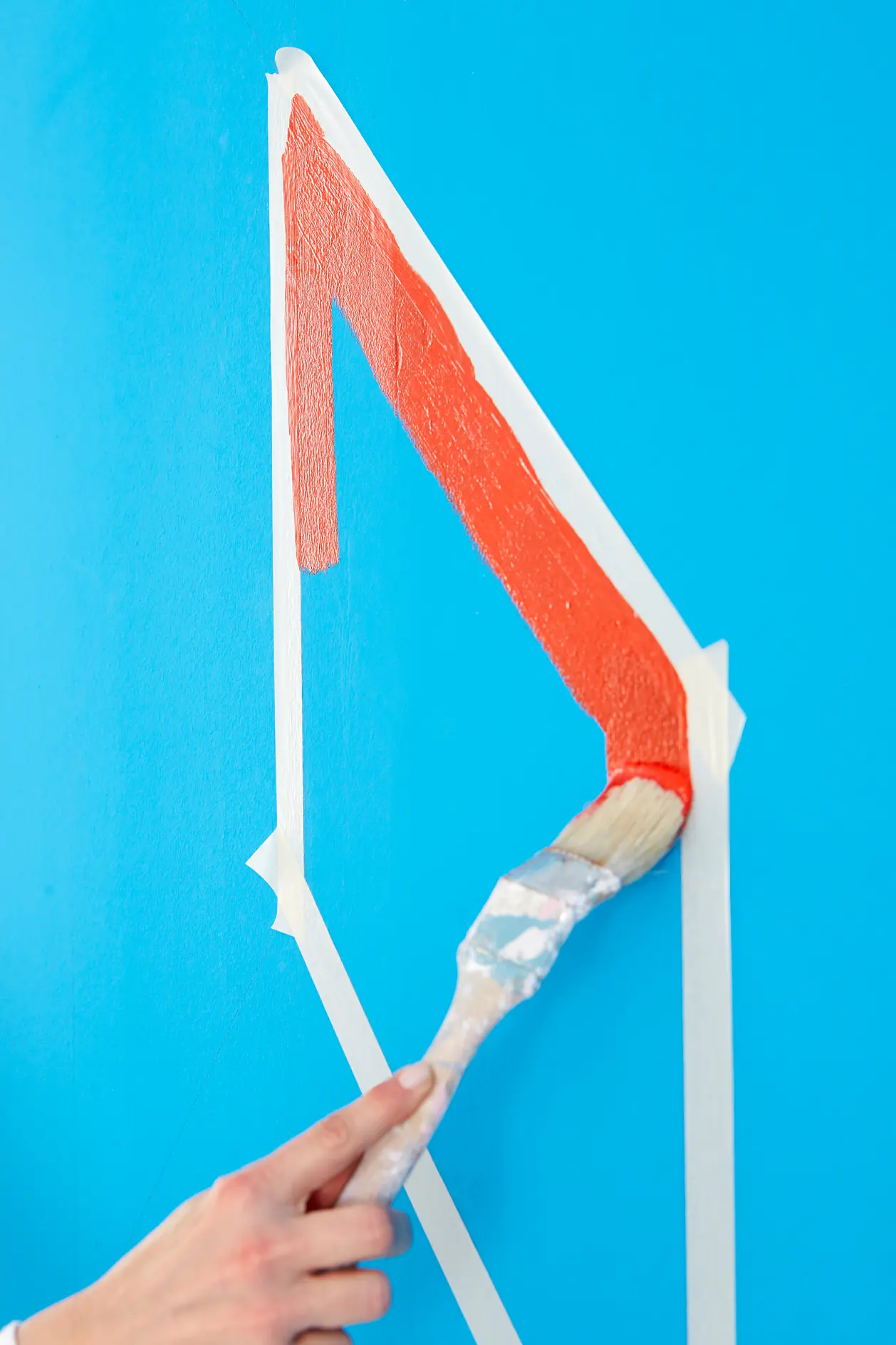 Mönstergill väggförvandling: Steg 3