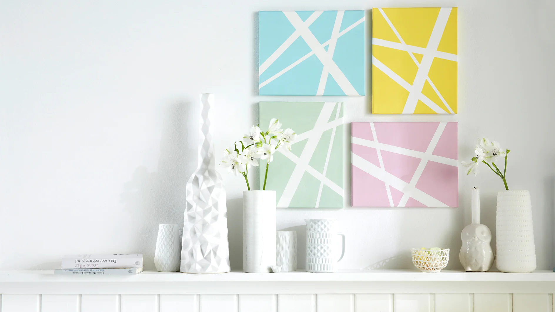 tesa DIY Magasin 9 / Projekt 10: Tavlor