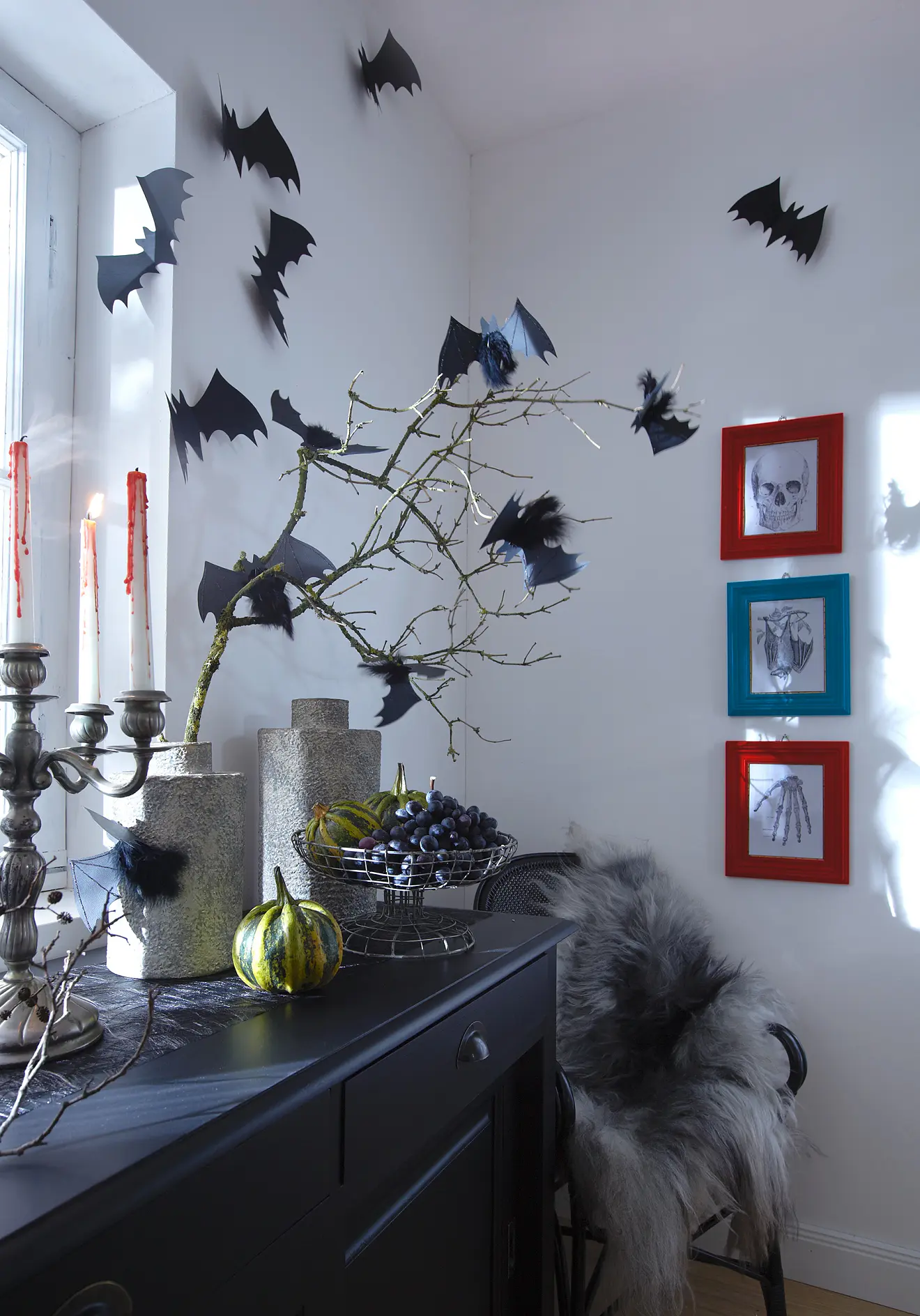 Njut av dina DIY-glitterfladdermöss!