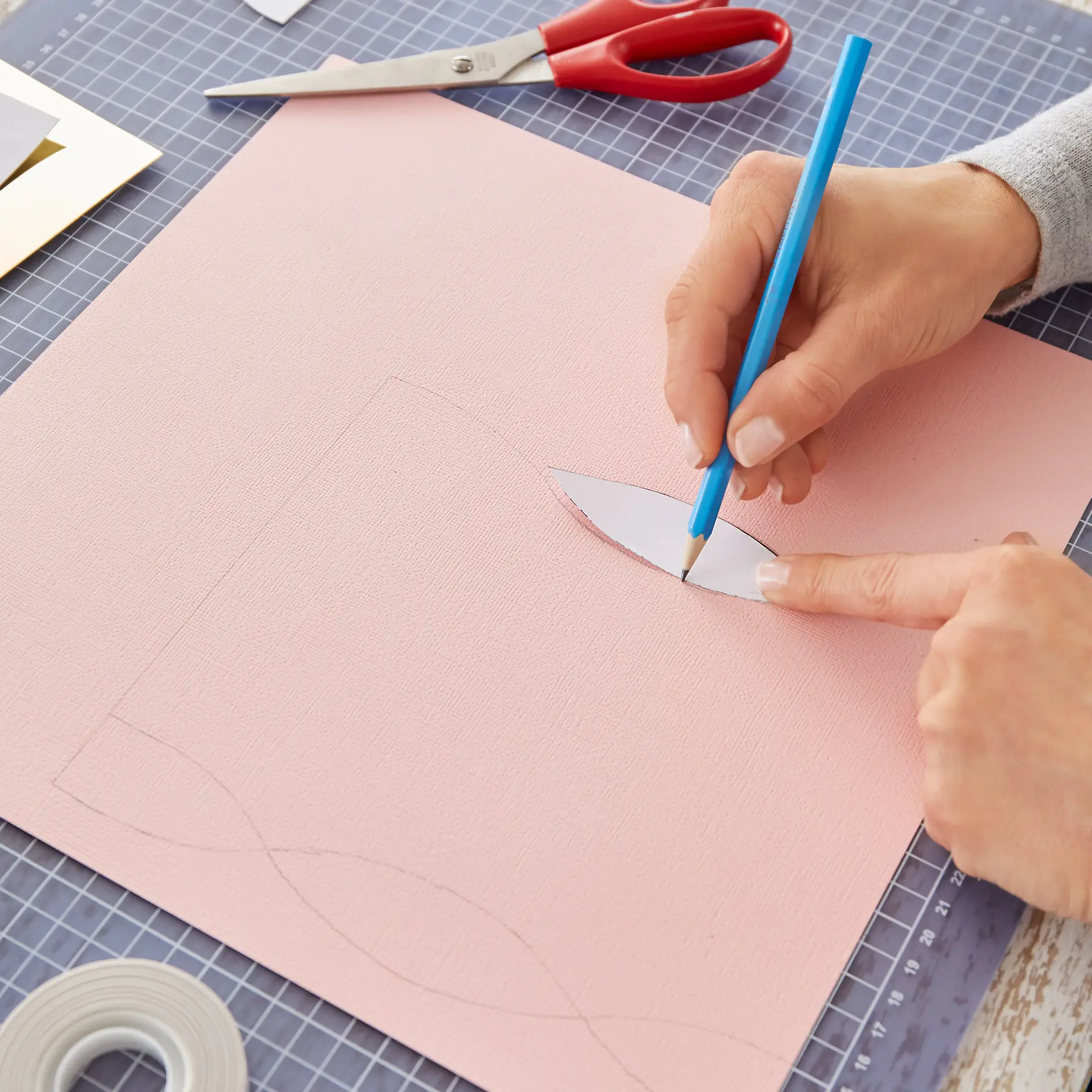 DIY vikbar julkalender steg 3