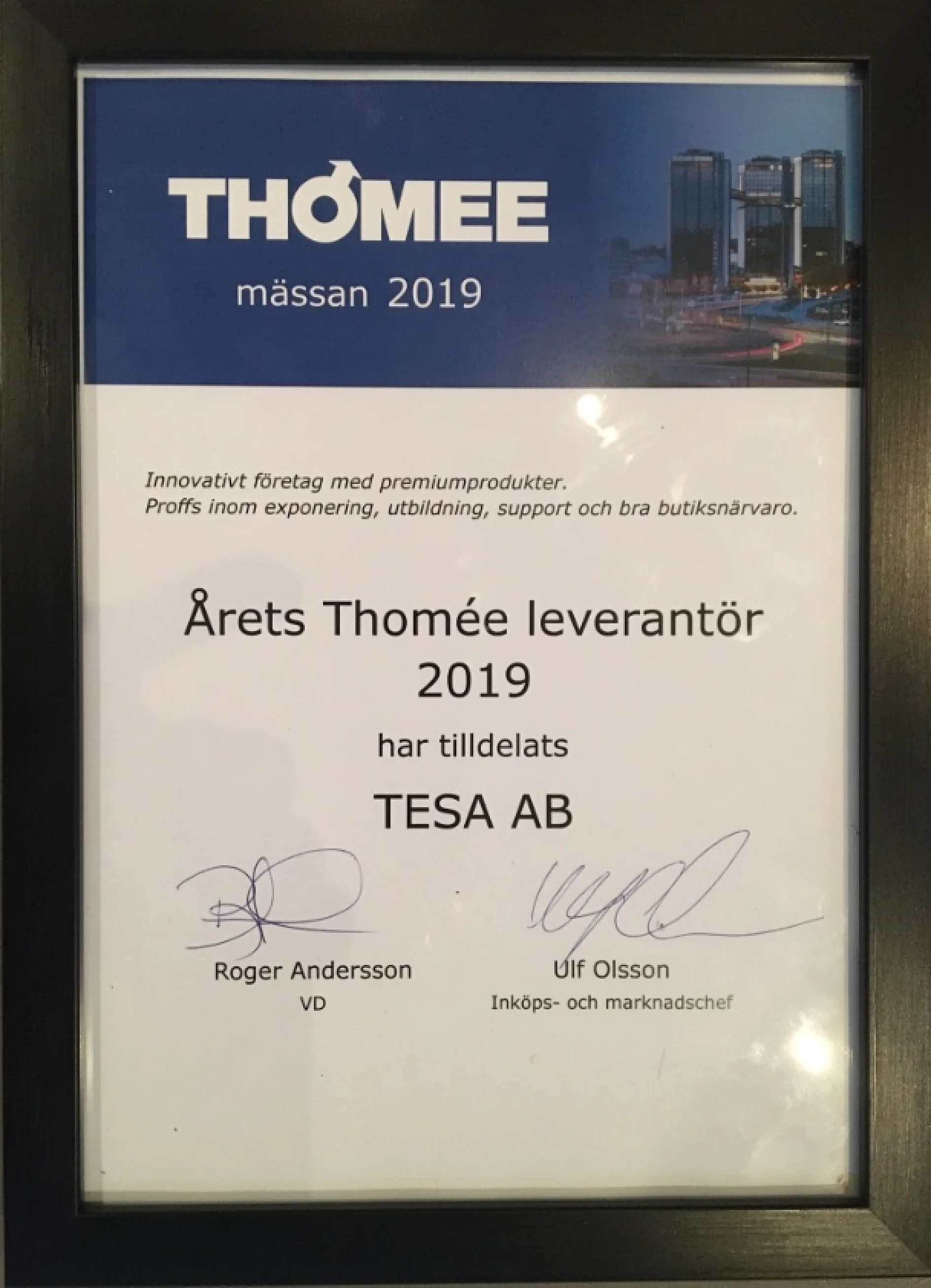 Thomée priset 2019