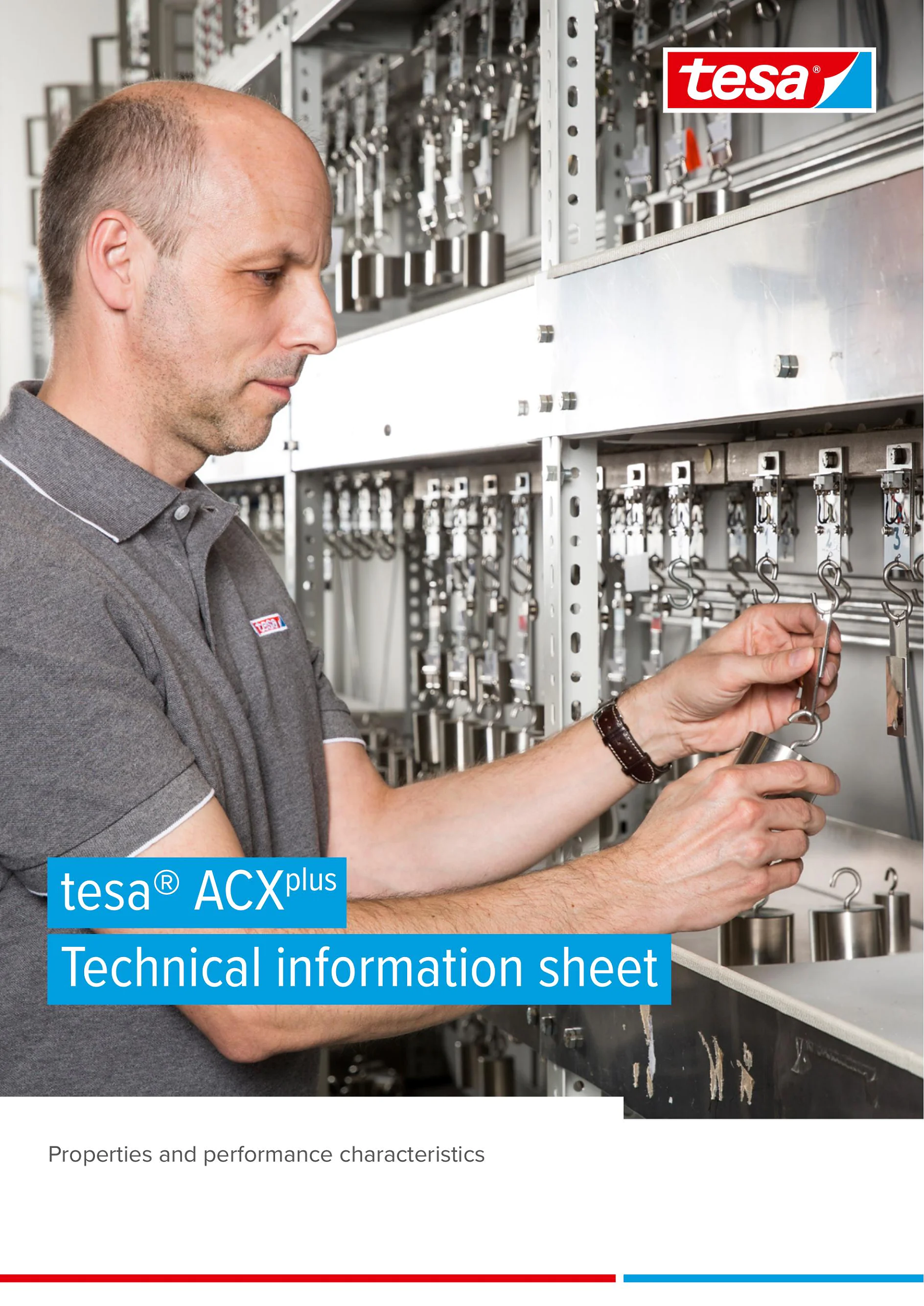 tesa® ACXplus tekniskt informationsblad