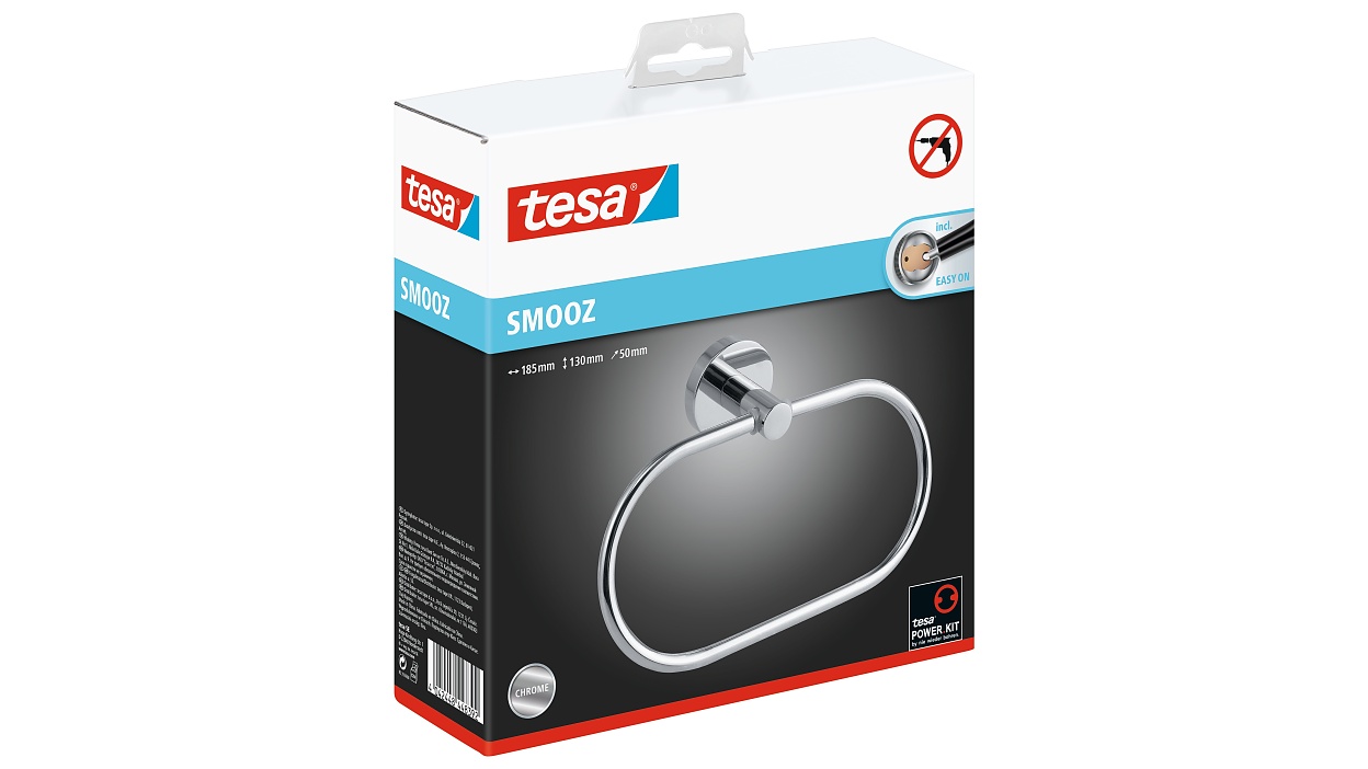[en-en] tesa Smooz Towel Ring