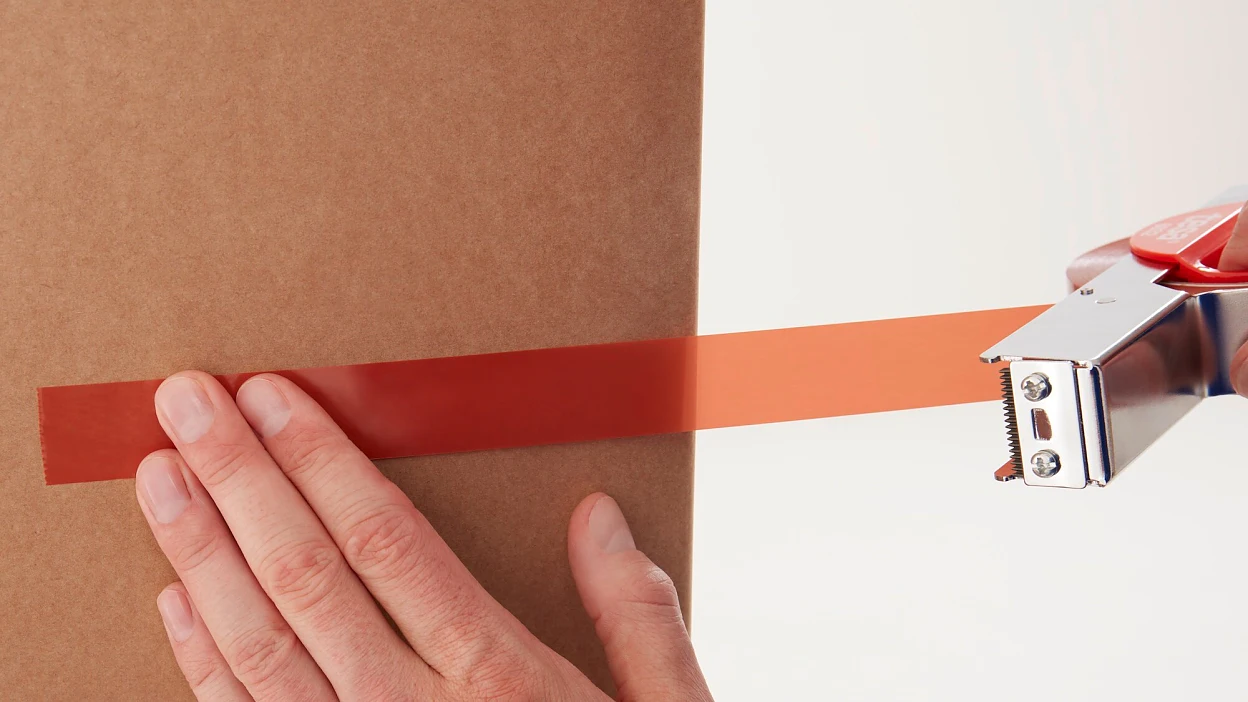 tesa 4287 tensilised strapping tape orange step2of5 ap