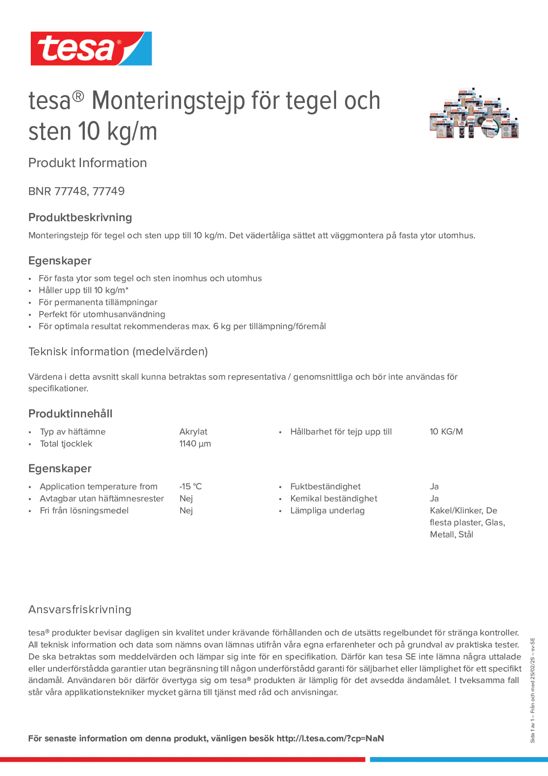 Product information_tesa® 77748_sv-SE