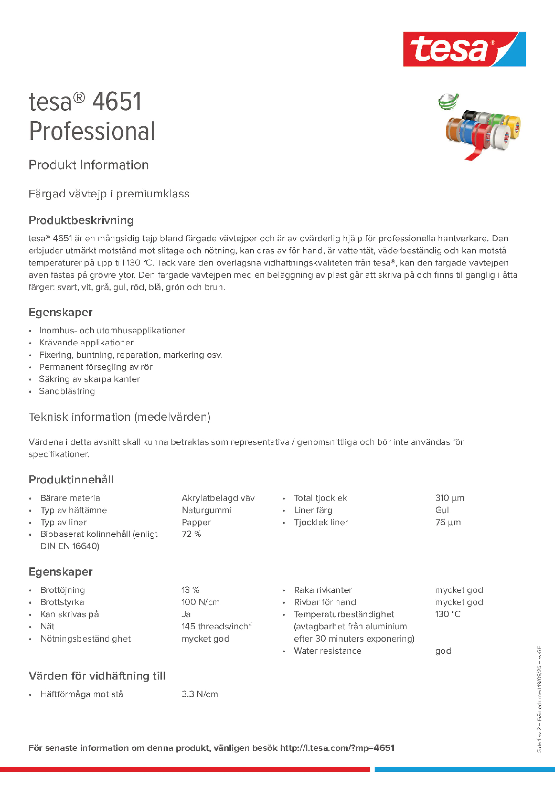 Product information_tesa® 04651_sv-SE