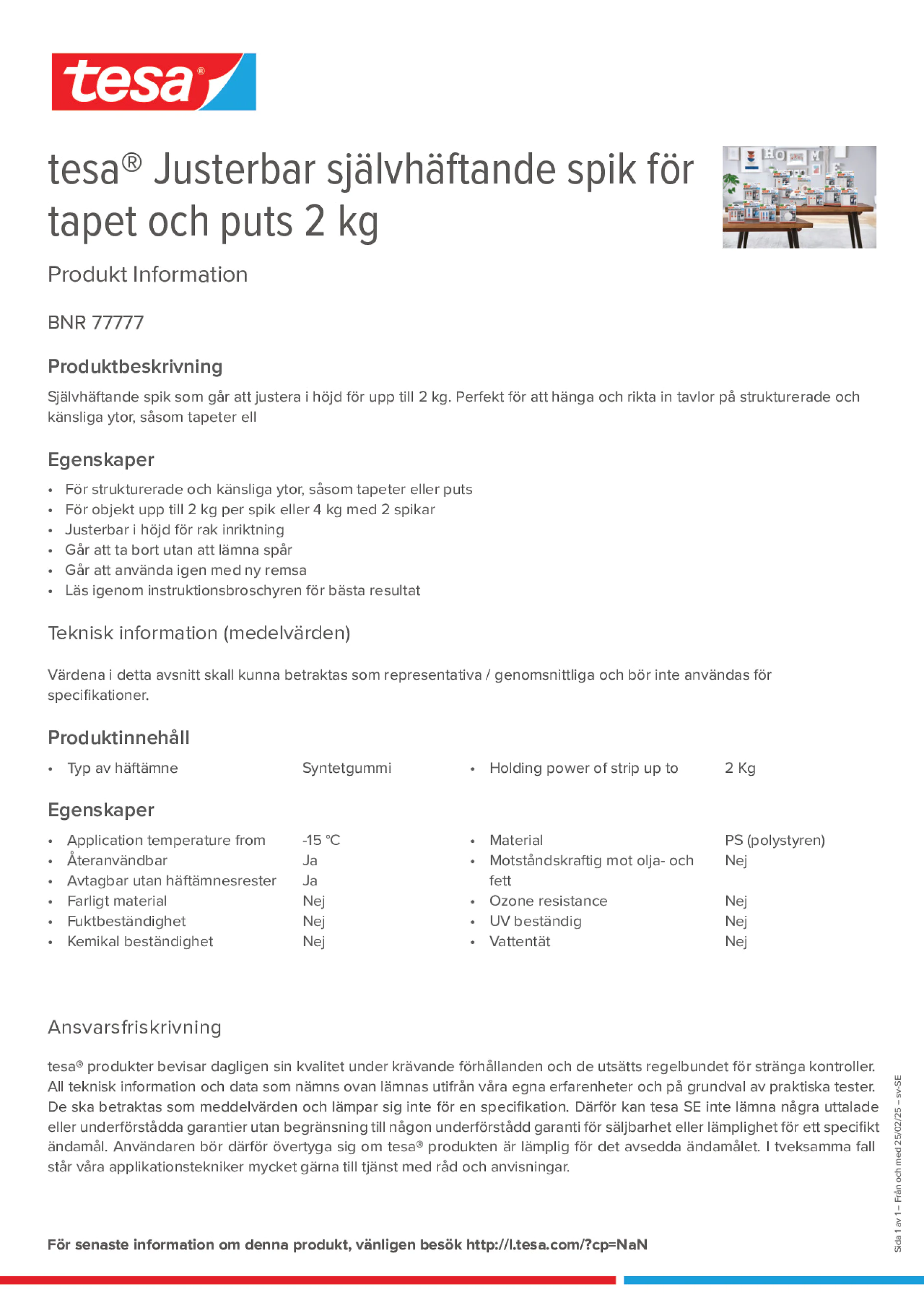 Product information_tesa® 77777_sv-SE