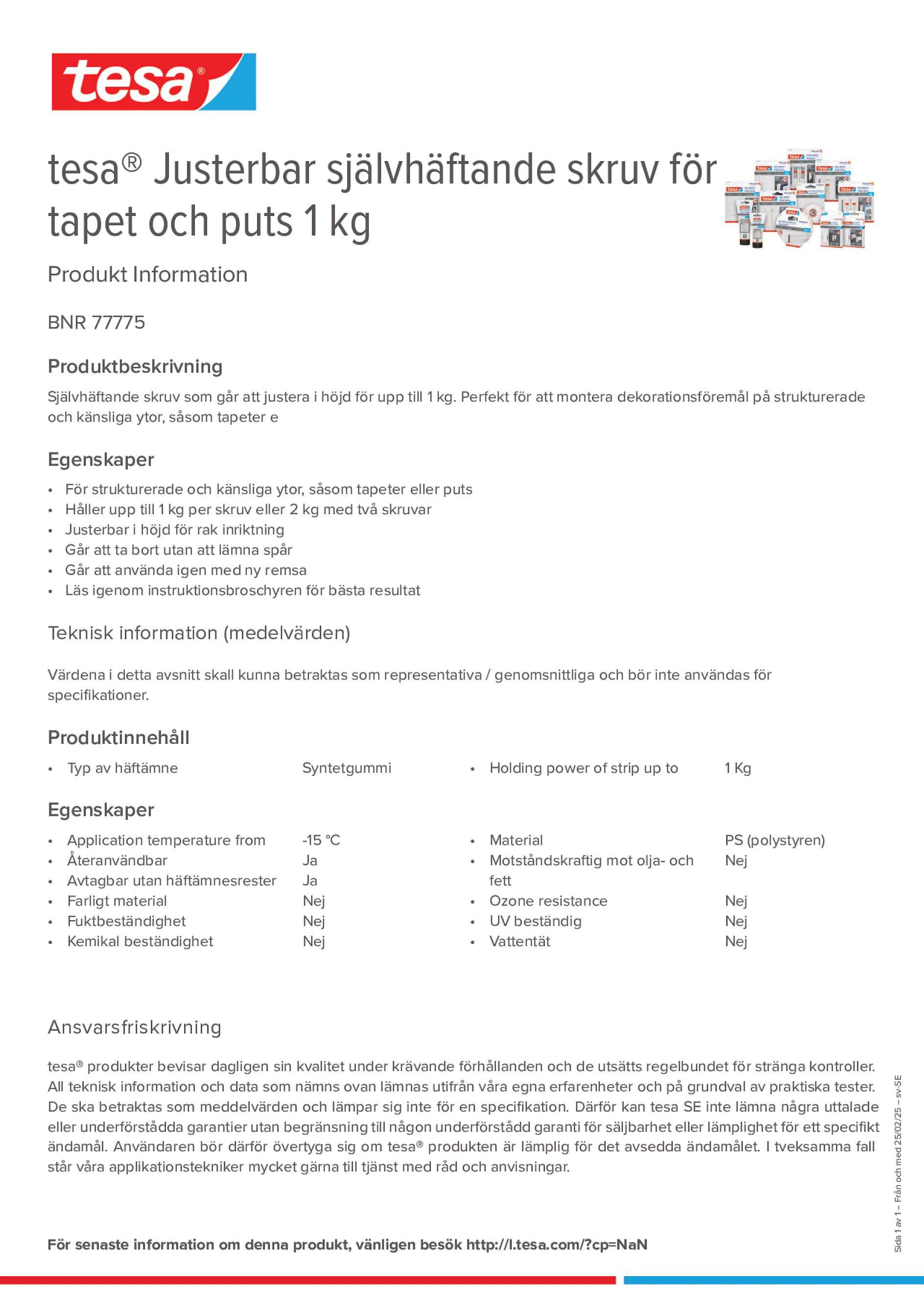 Product information_tesa® 77775_sv-SE