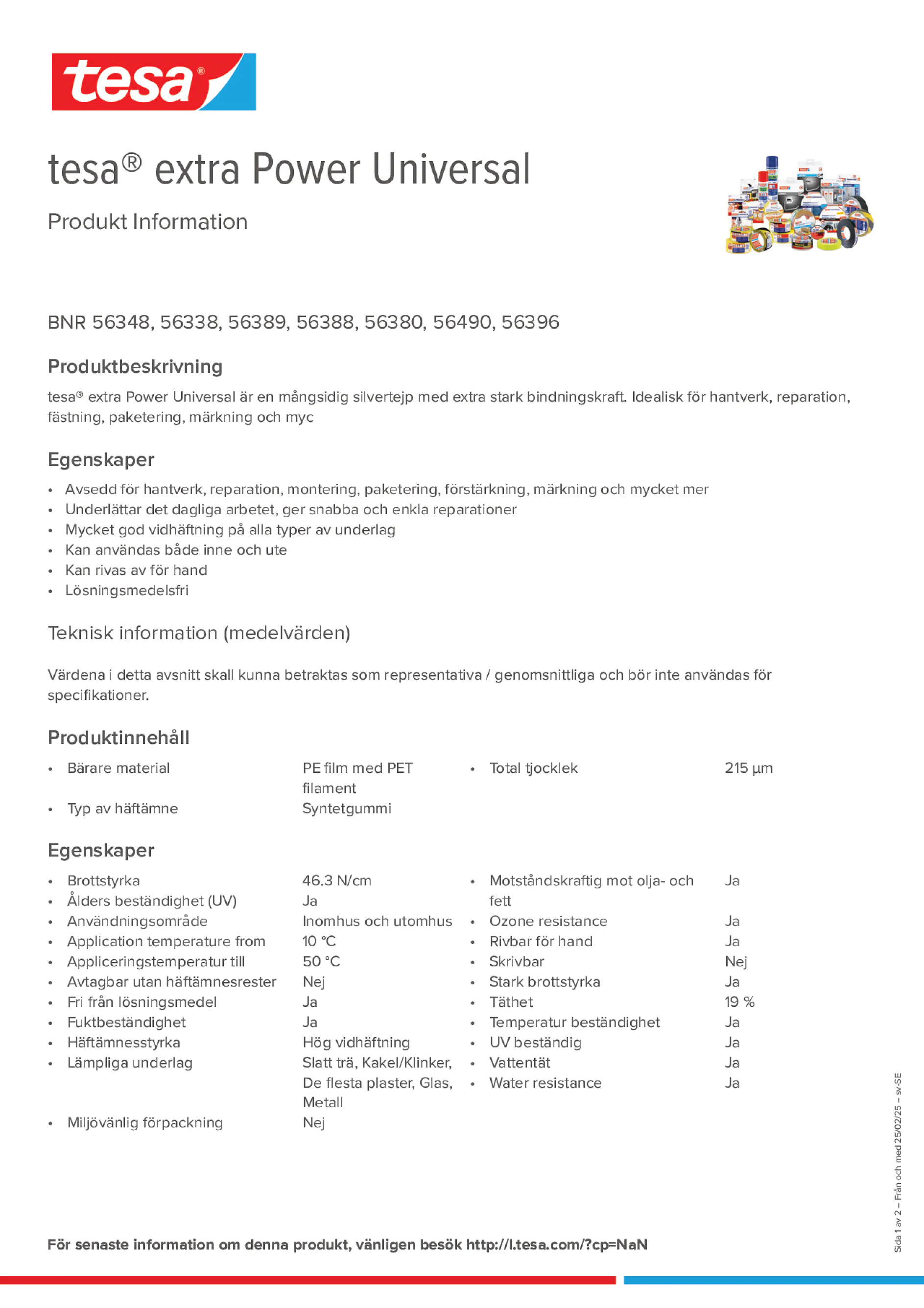 Product information_tesa® extra Power 56348_sv-SE