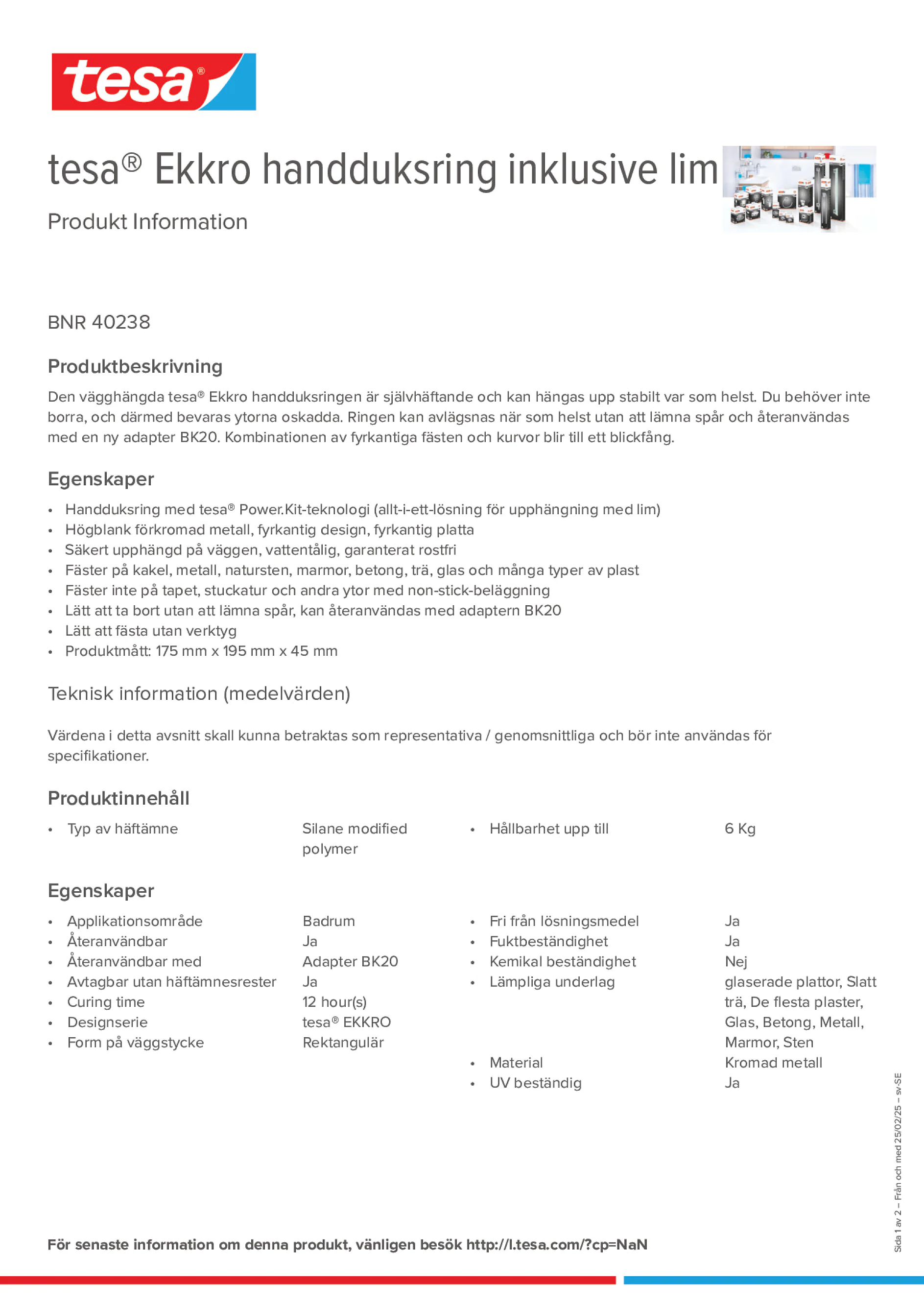 Product information_tesa® 40238_sv-SE