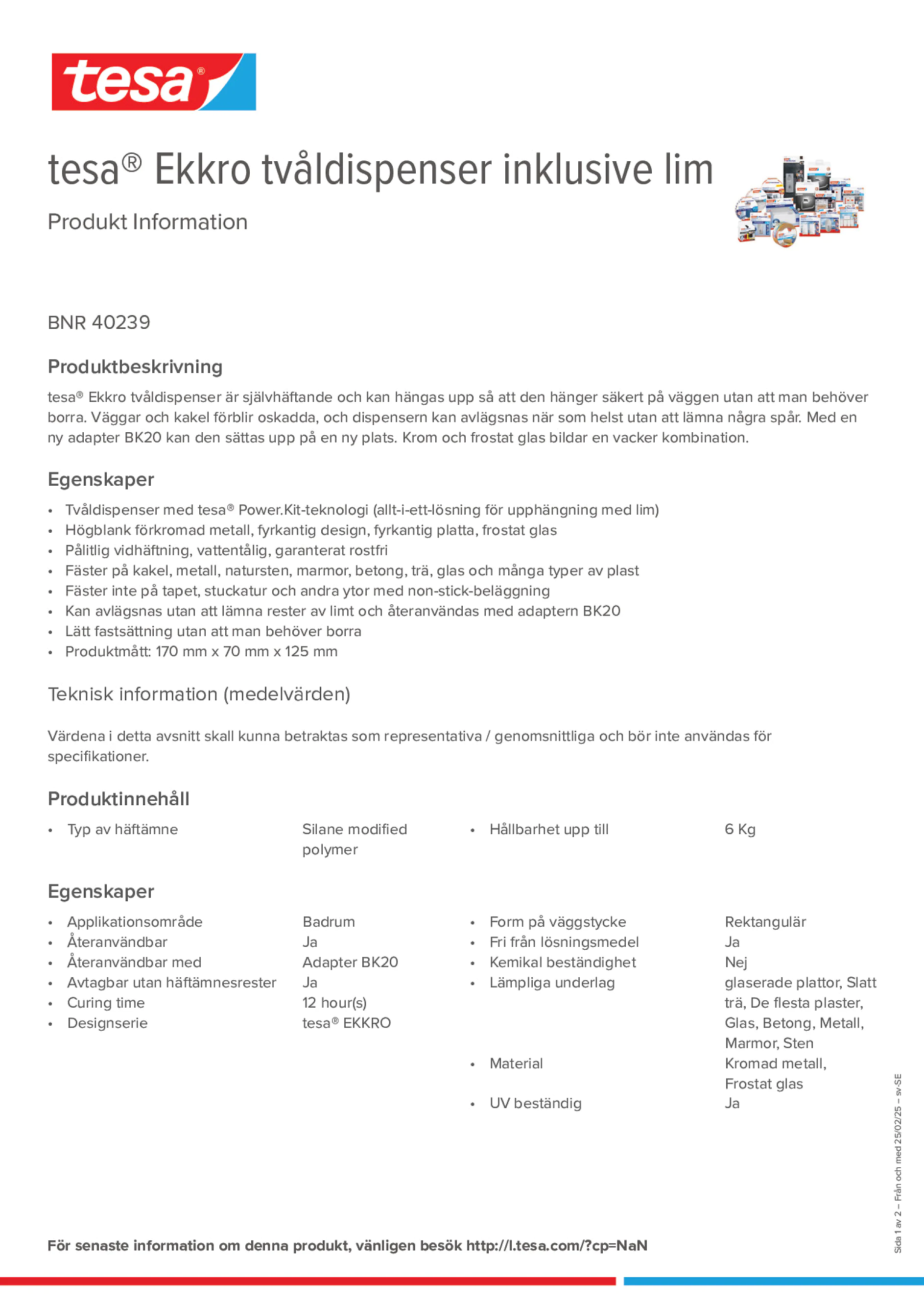 Product information_tesa® 40239_sv-SE