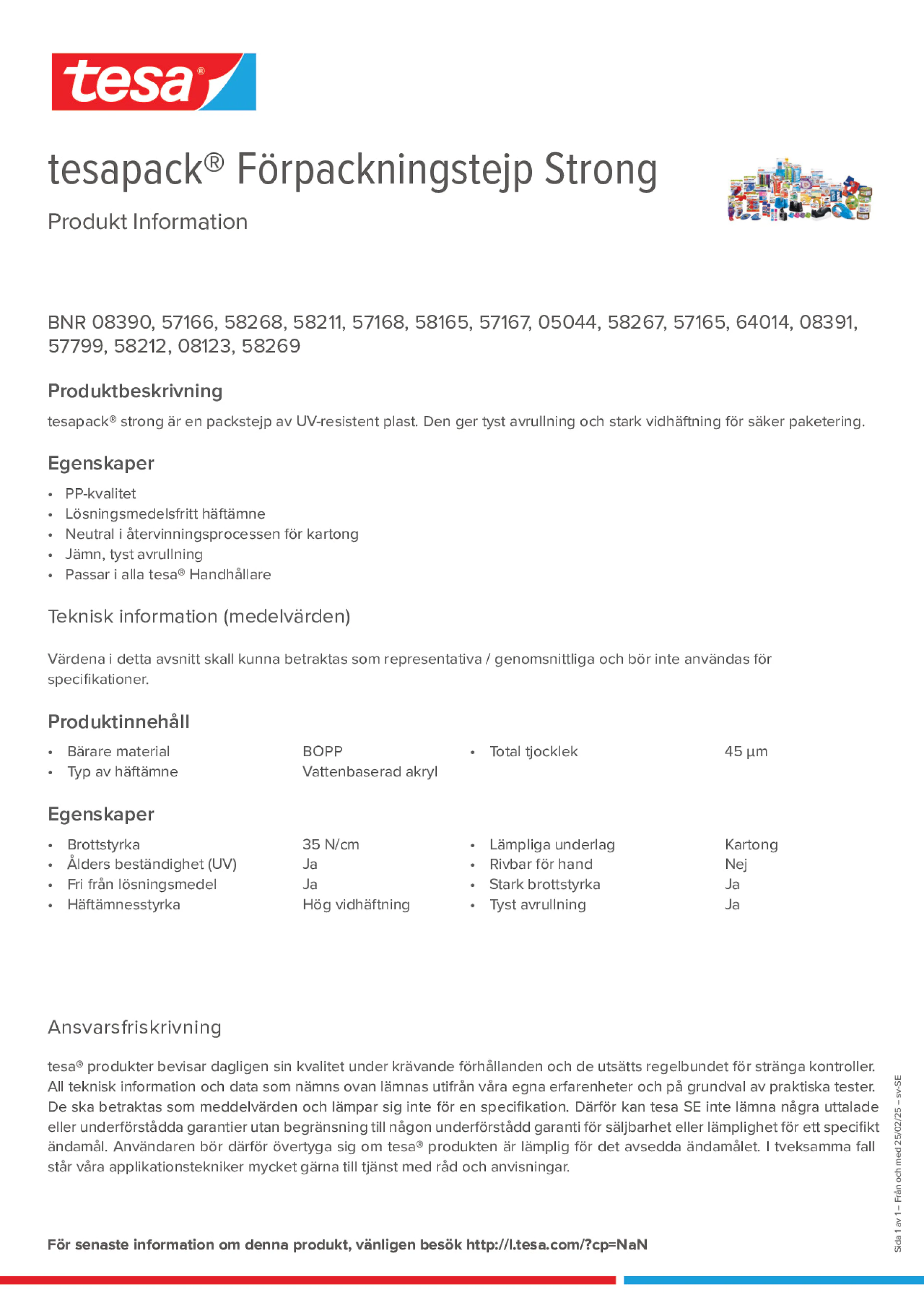 Product information_tesapack® 57424_sv-SE