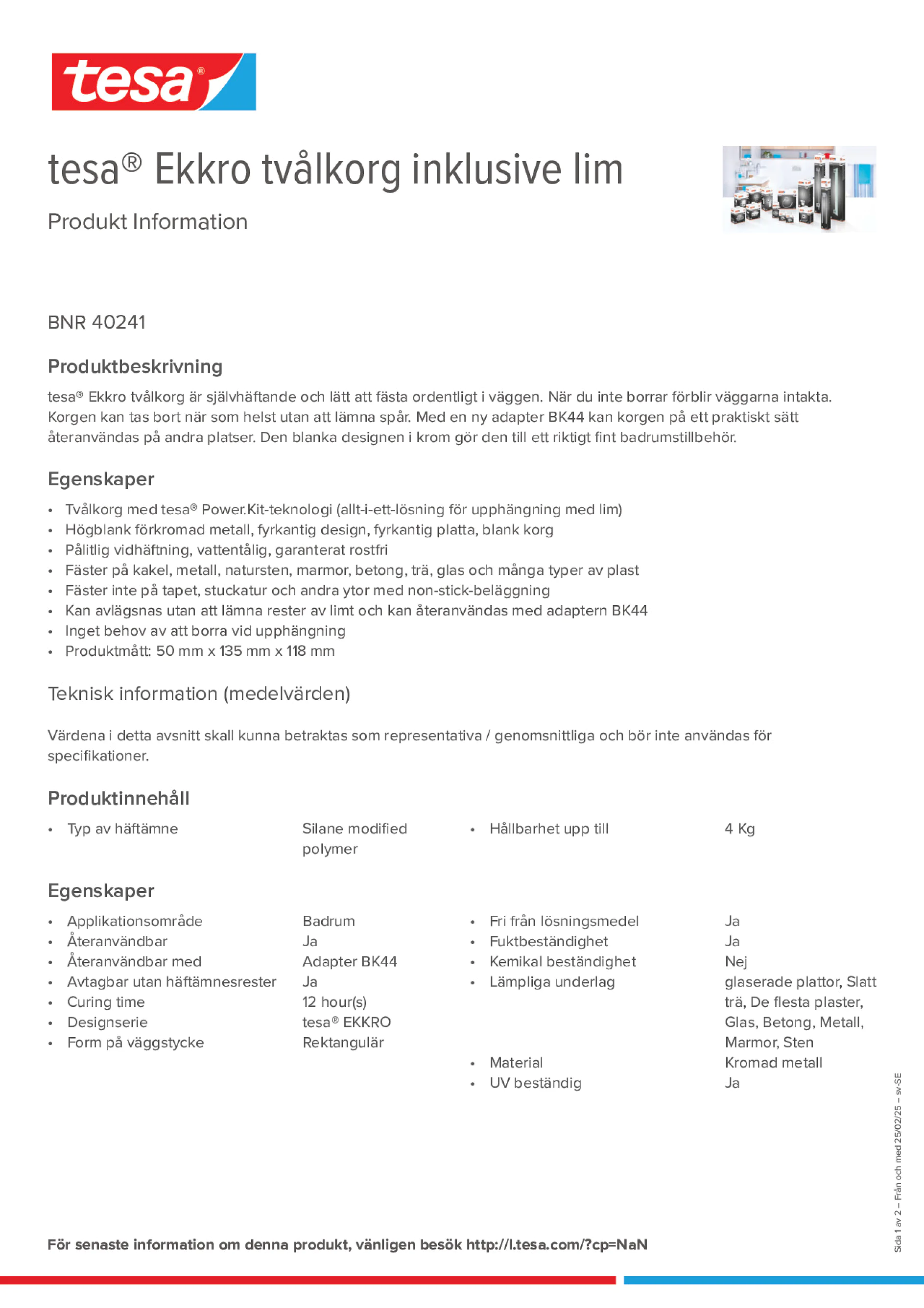 Product information_tesa® 40241_sv-SE