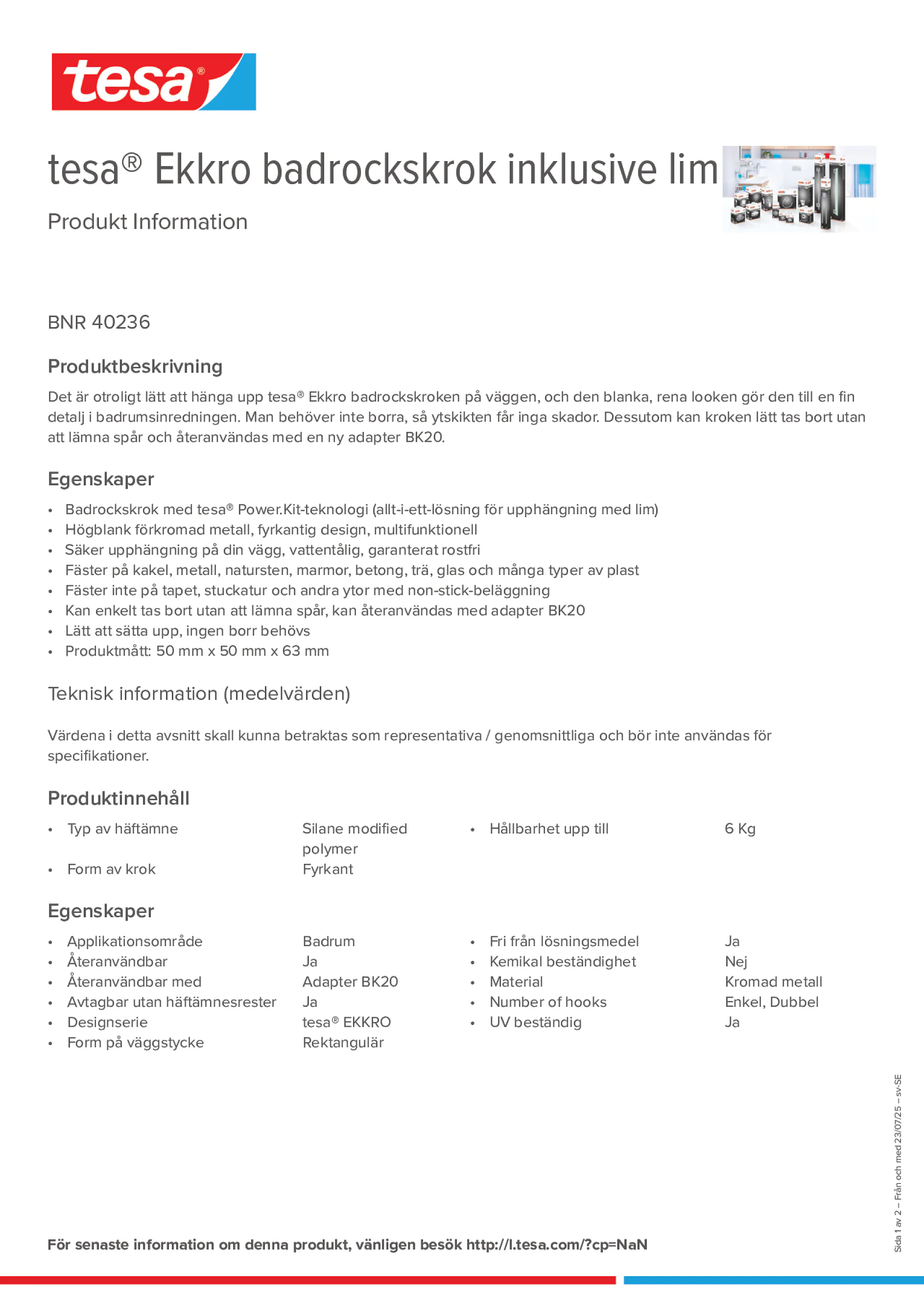 Product information_tesa® 40236_sv-SE