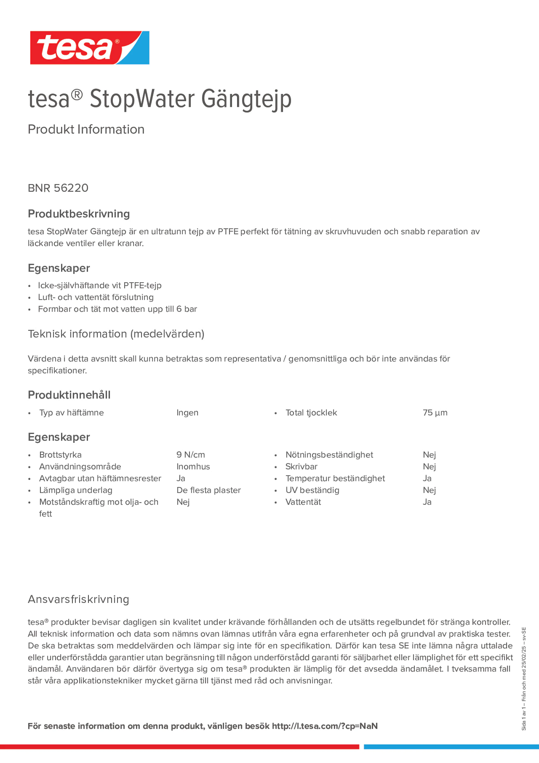 Product information_tesa® 56220_sv-SE