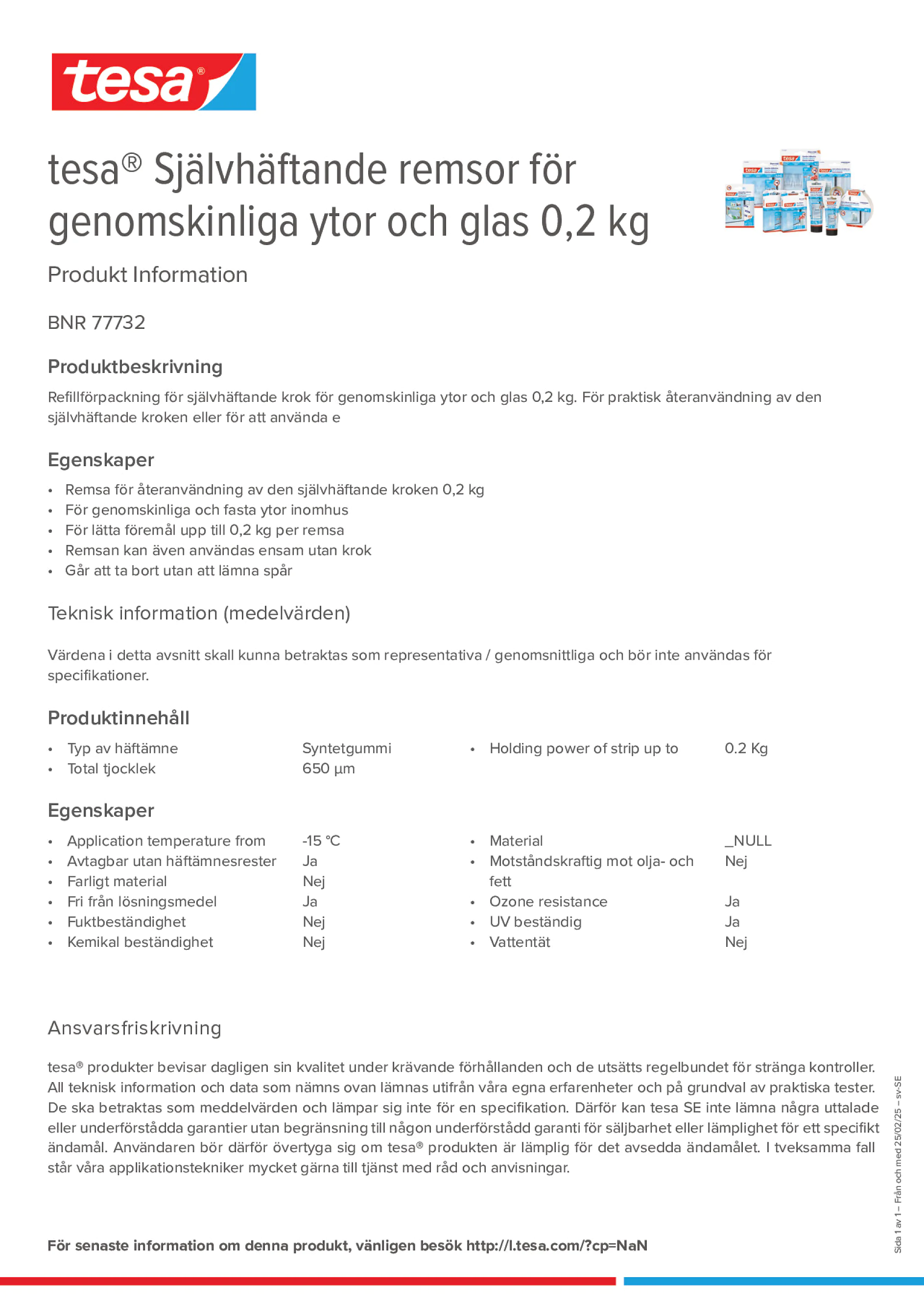 Product information_tesa® 77732_sv-SE