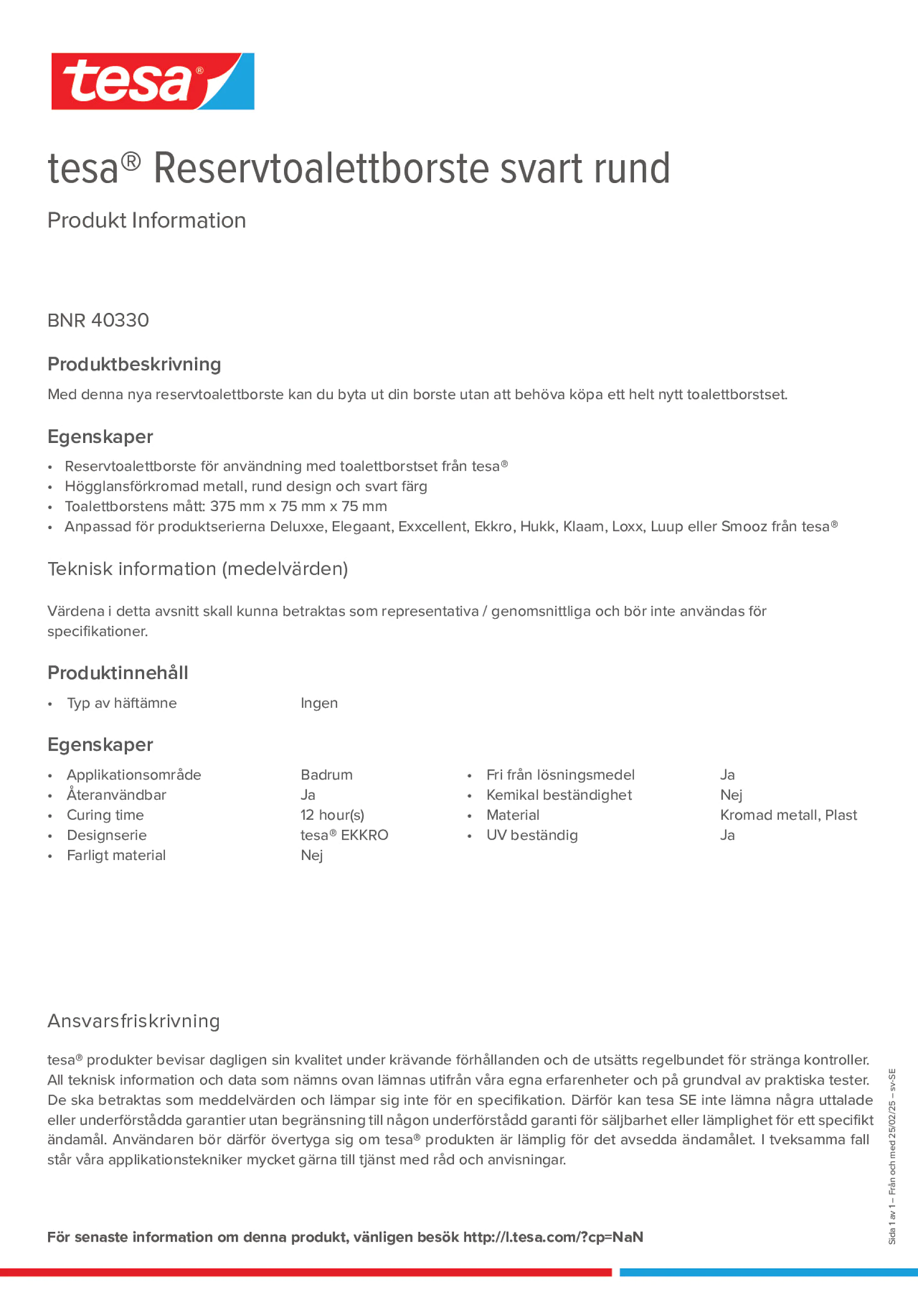 Product information_tesa® 40330_sv-SE