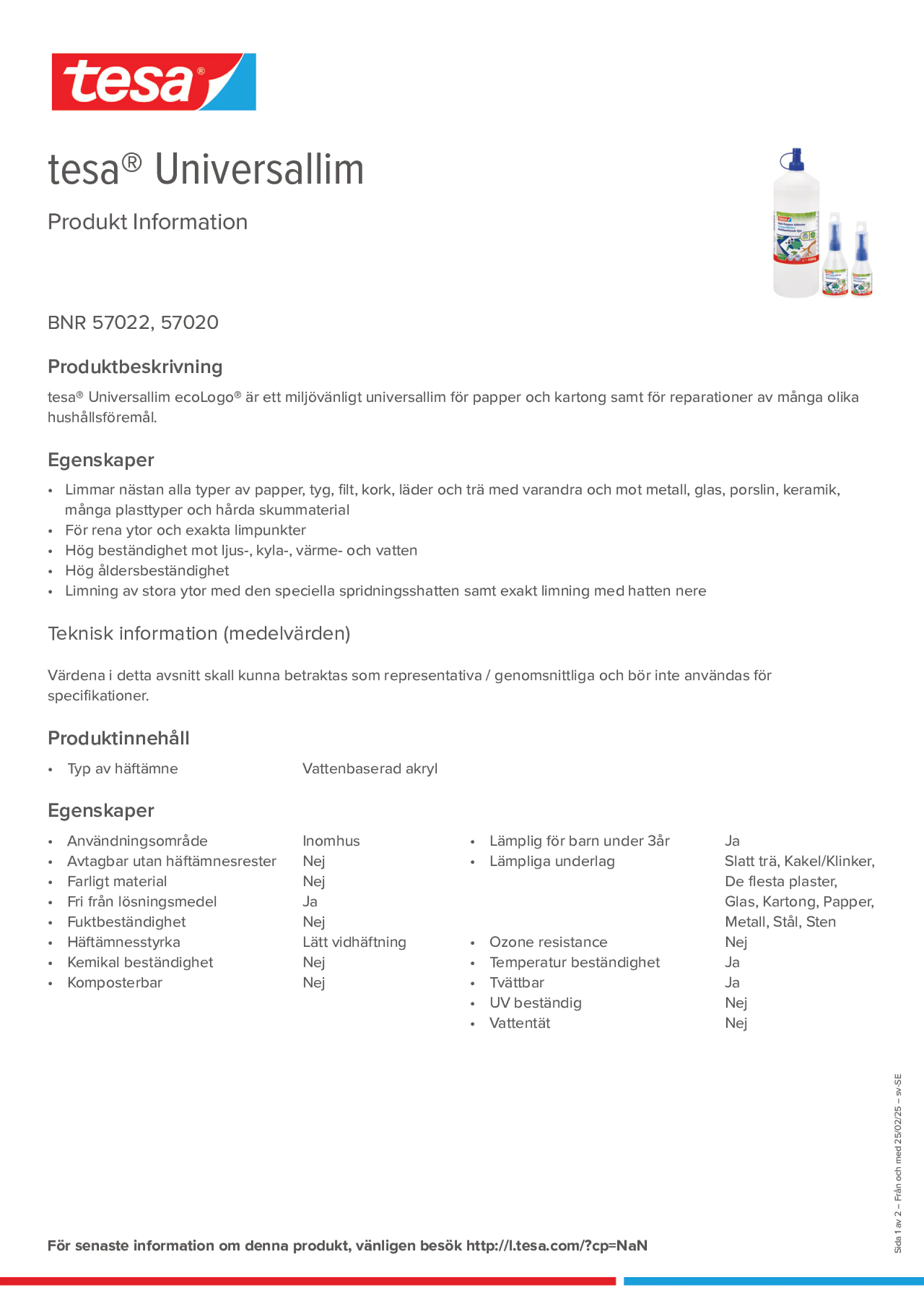 Product information_tesa® 57020_sv-SE