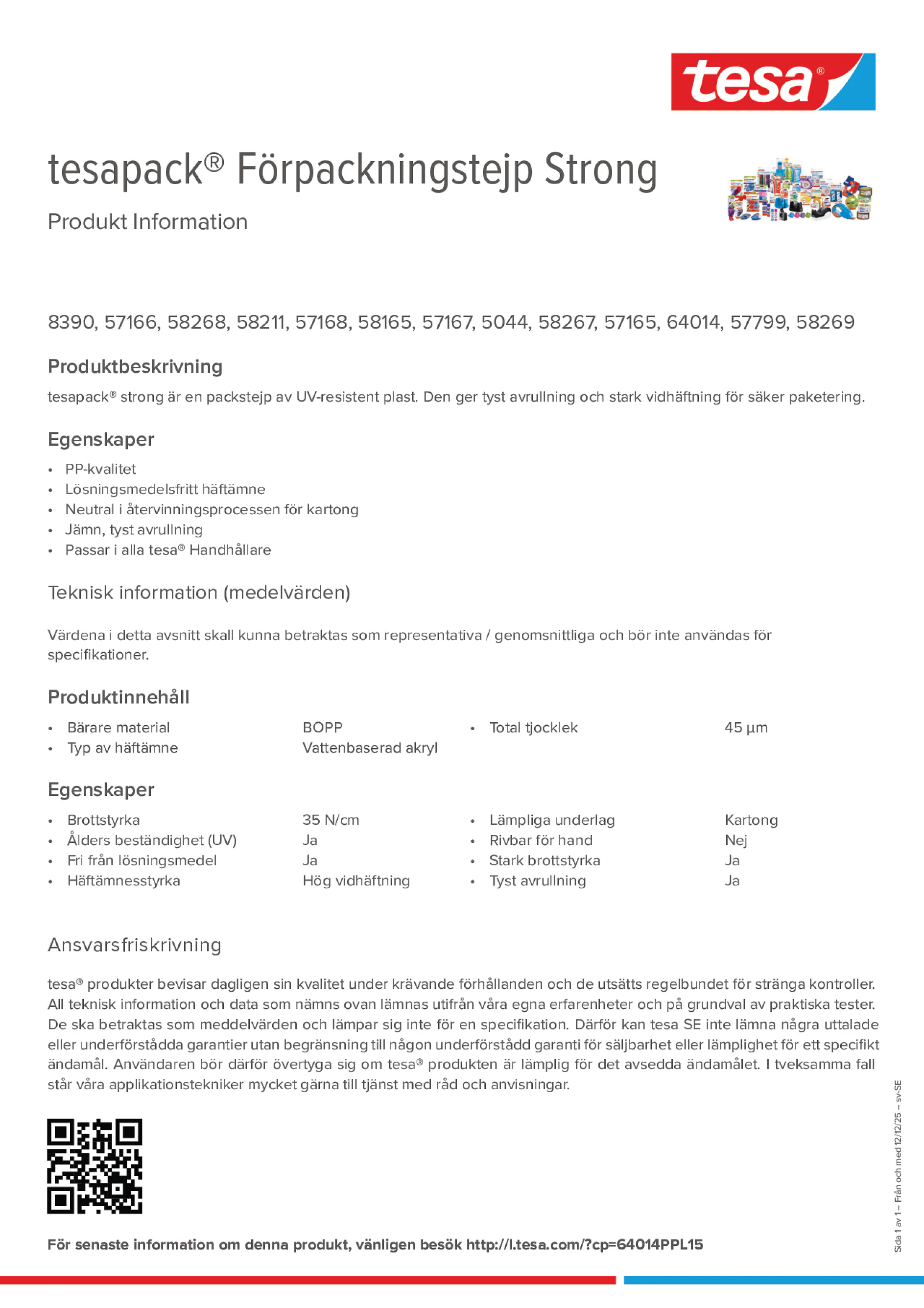 Product information_tesapack® 57424_sv-SE