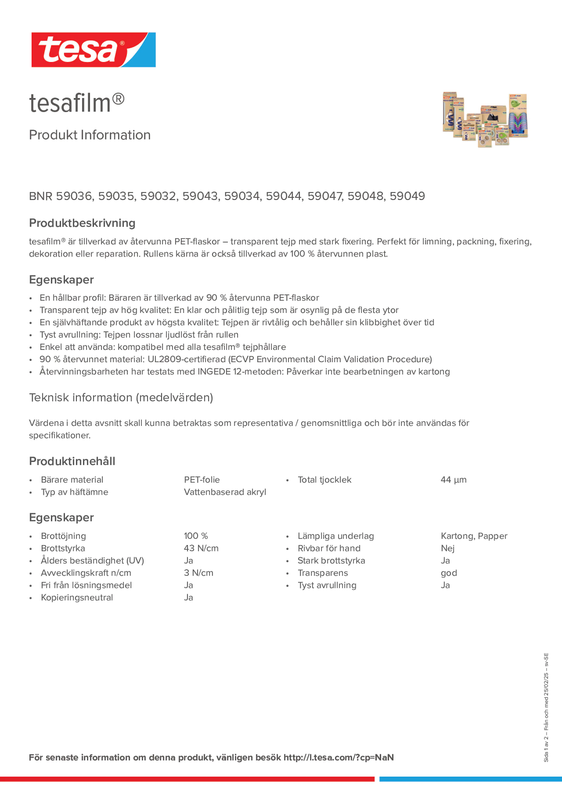 Product information_tesafilm® 59036_sv-SE