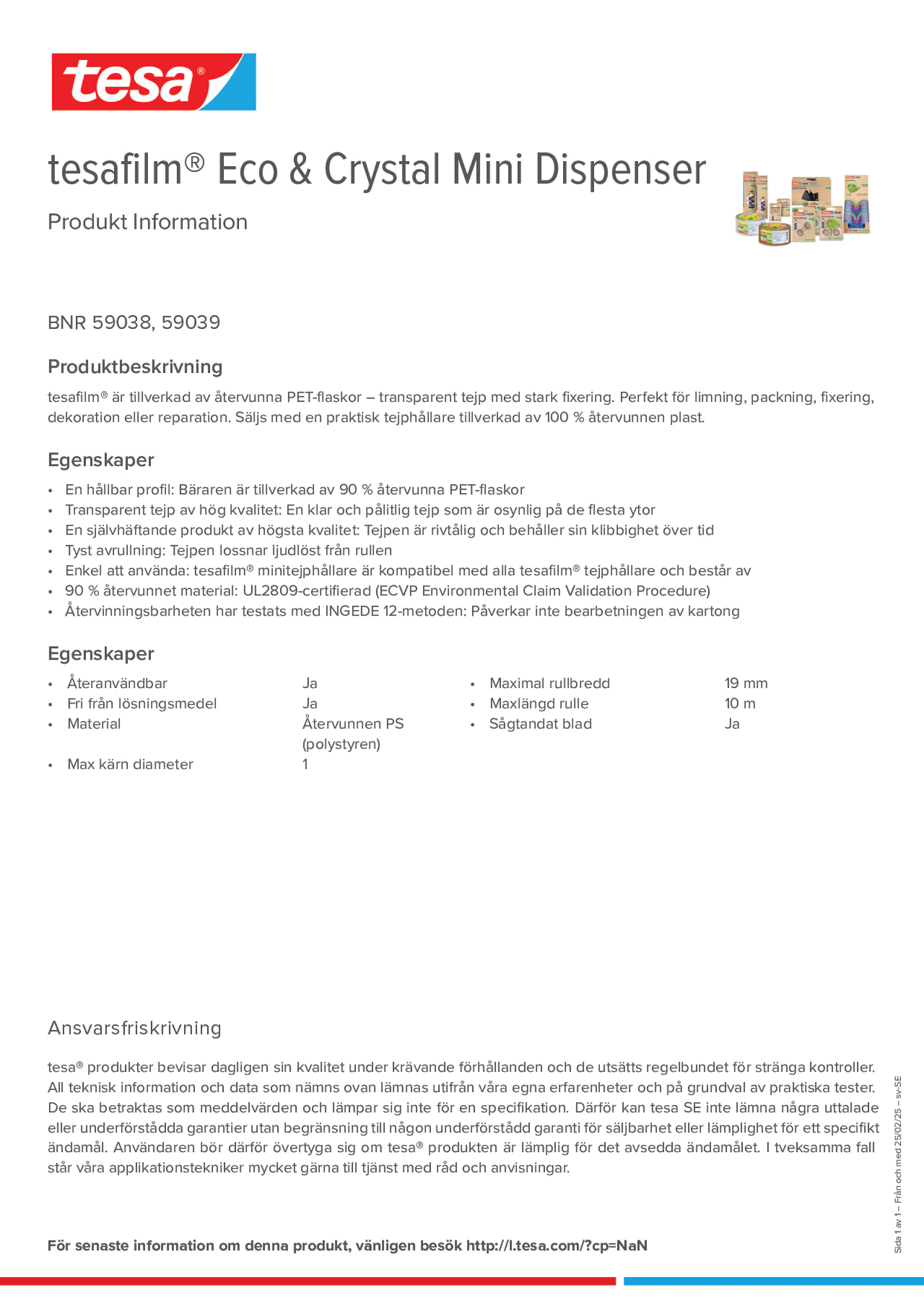Product information_tesafilm® 59038_sv-SE