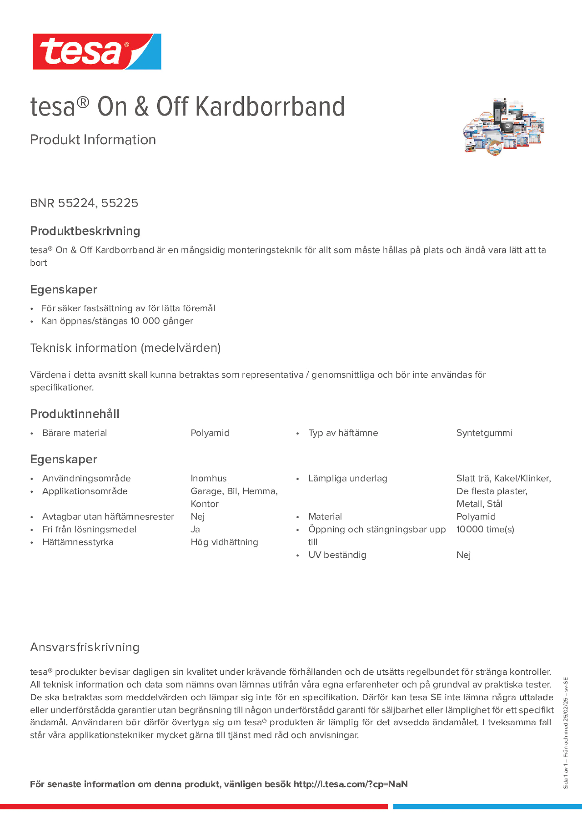 Product information_tesa® On & Off 55225_sv-SE