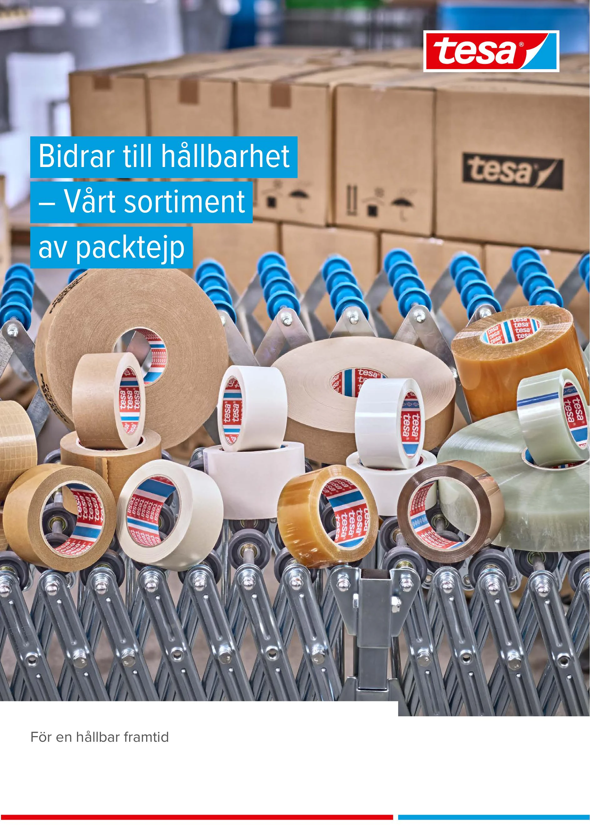 Mer hållbara packtejper