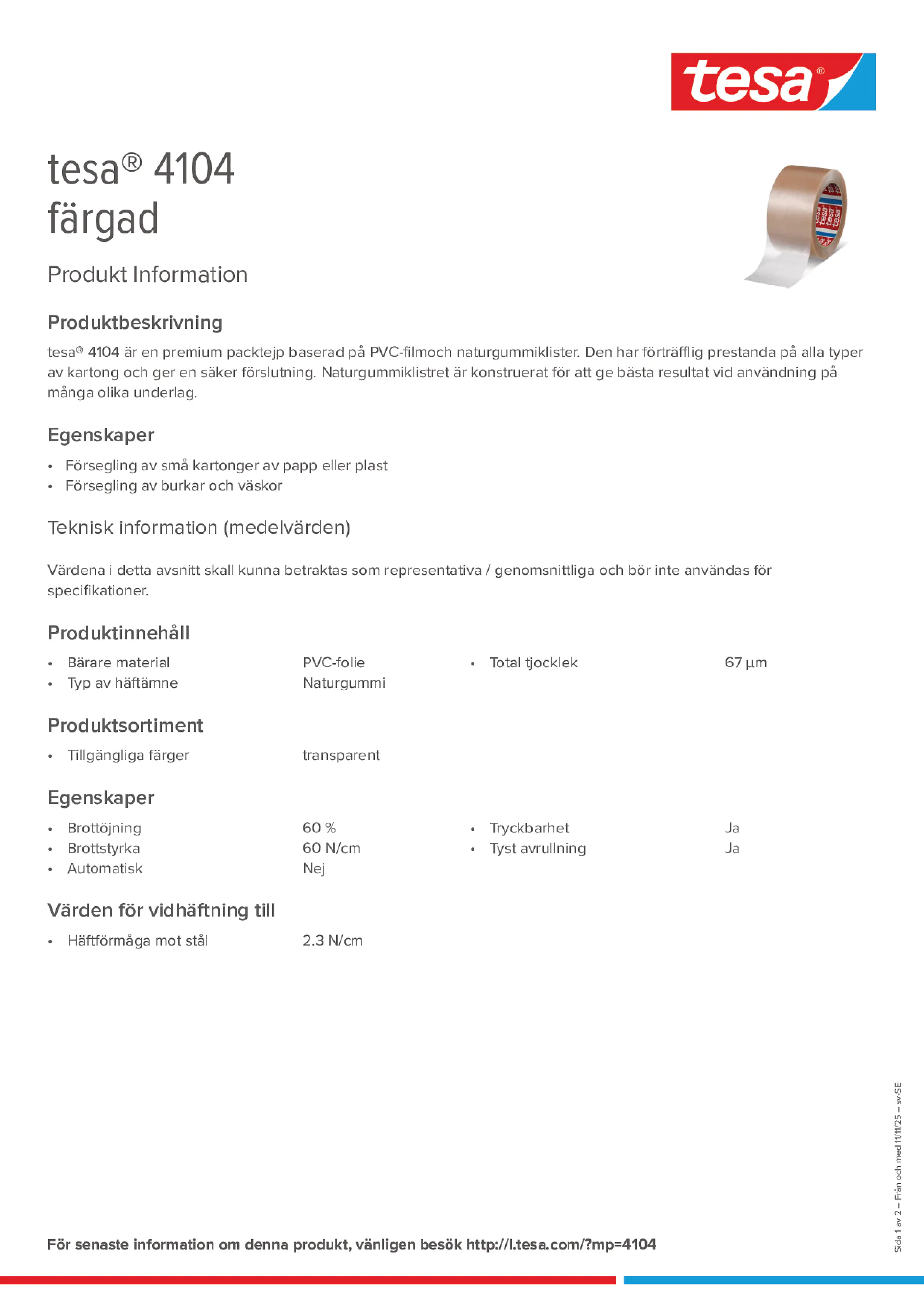 Product information_tesa® 04104_sv-SE