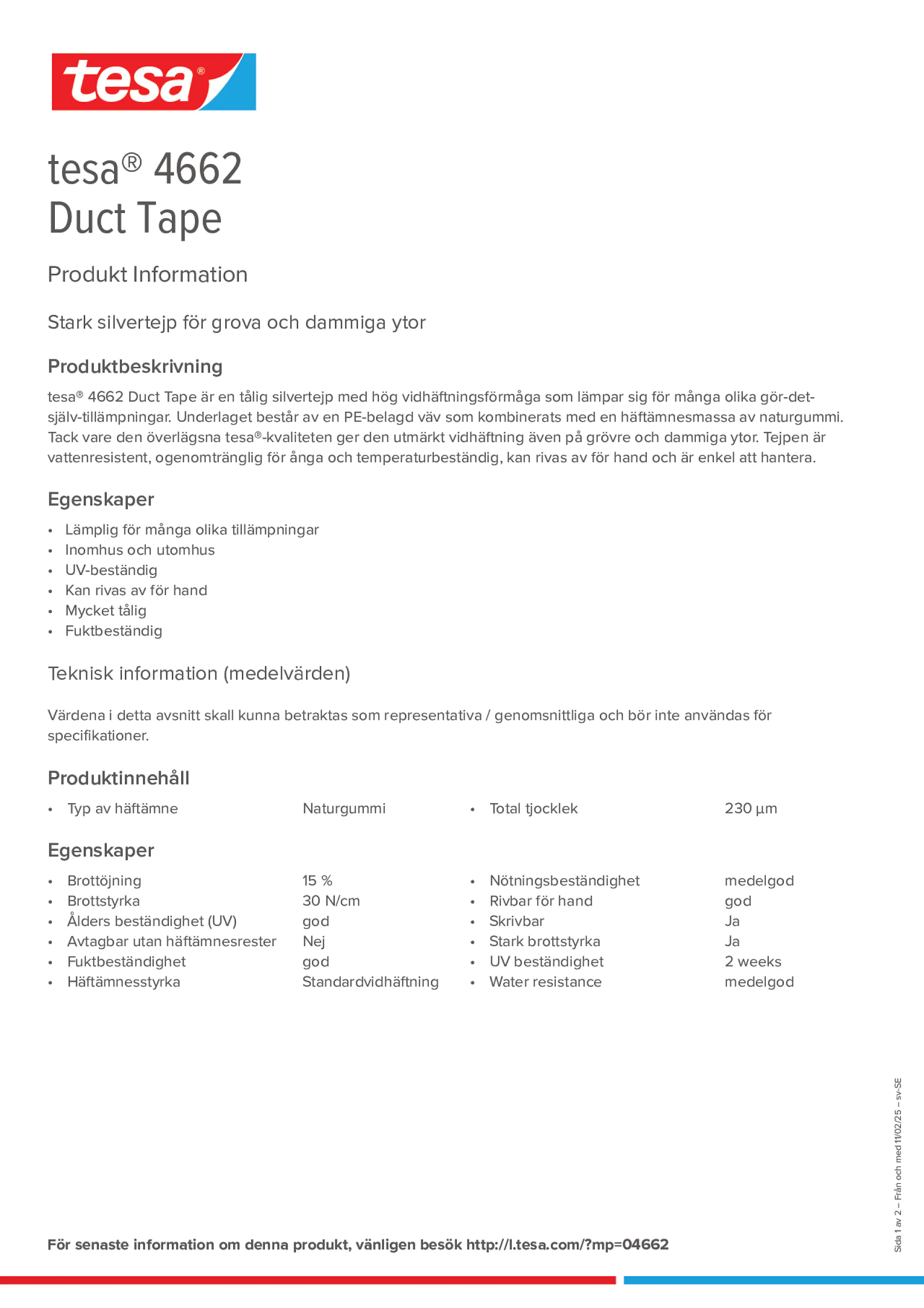 Product information_tesa® 04662_sv-SE
