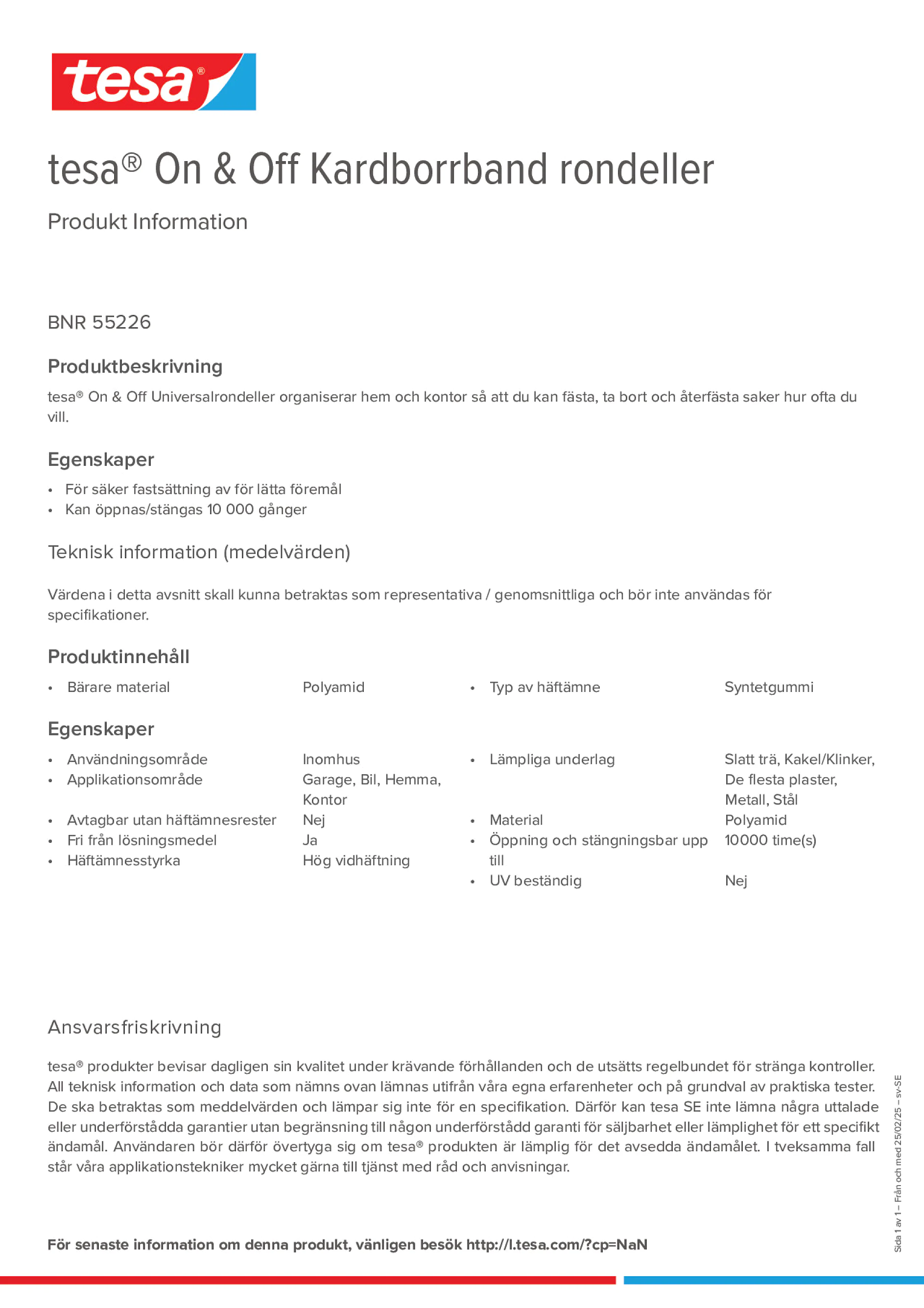 Product information_tesa® On & Off 55226_sv-SE