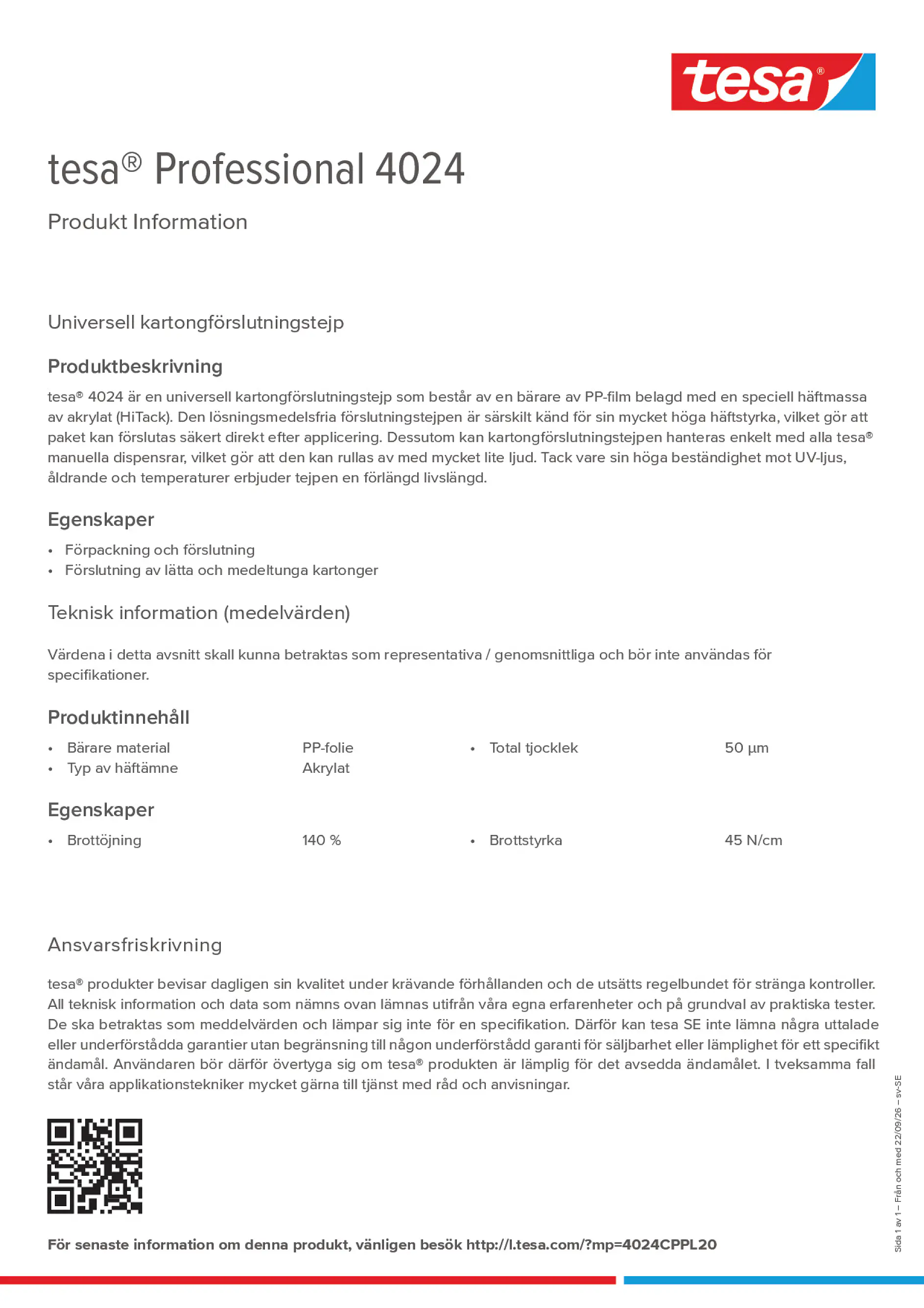 Product information_tesa® Professional 04024_sv-SE
