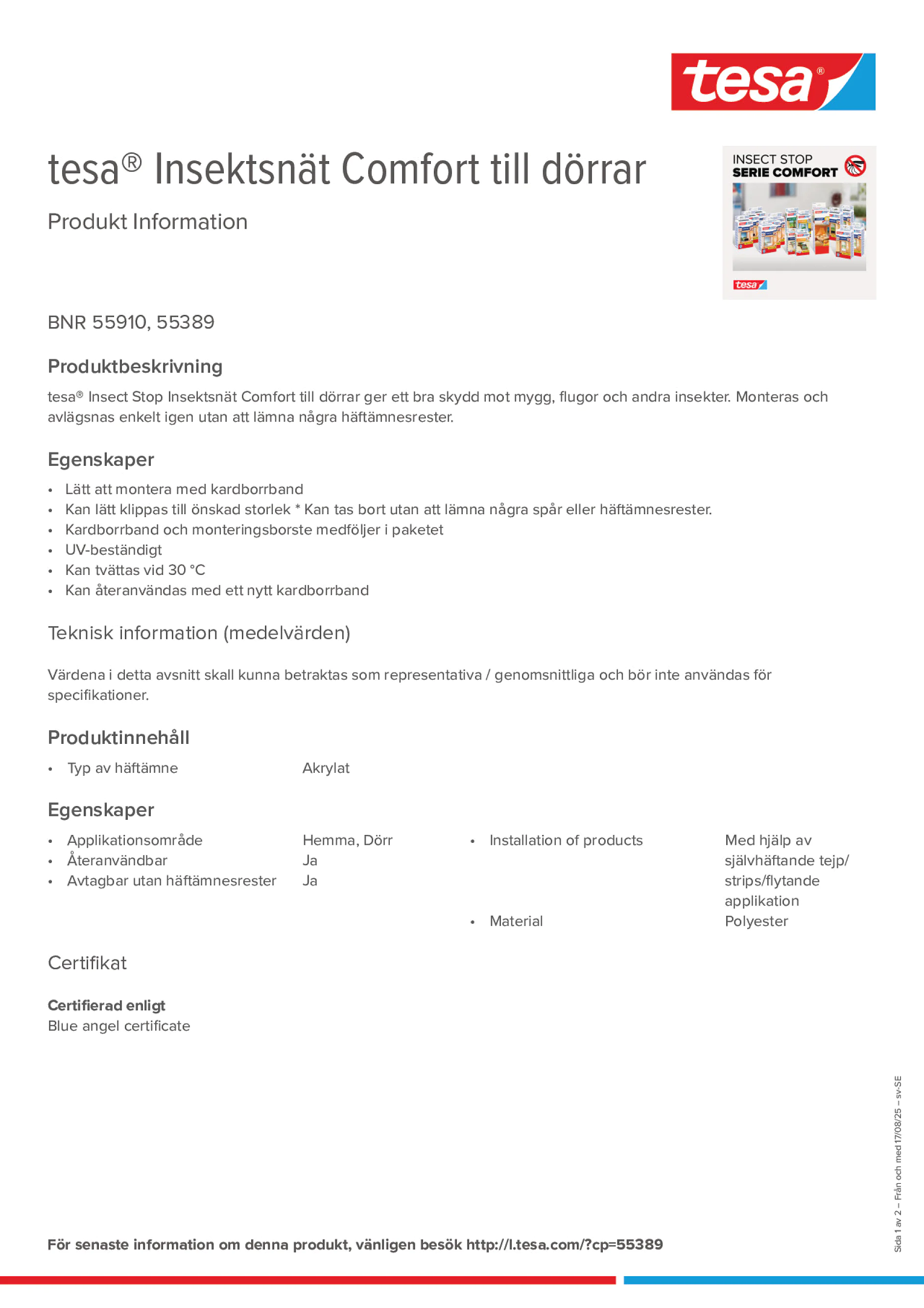 Product information_tesa® 55910_sv-SE