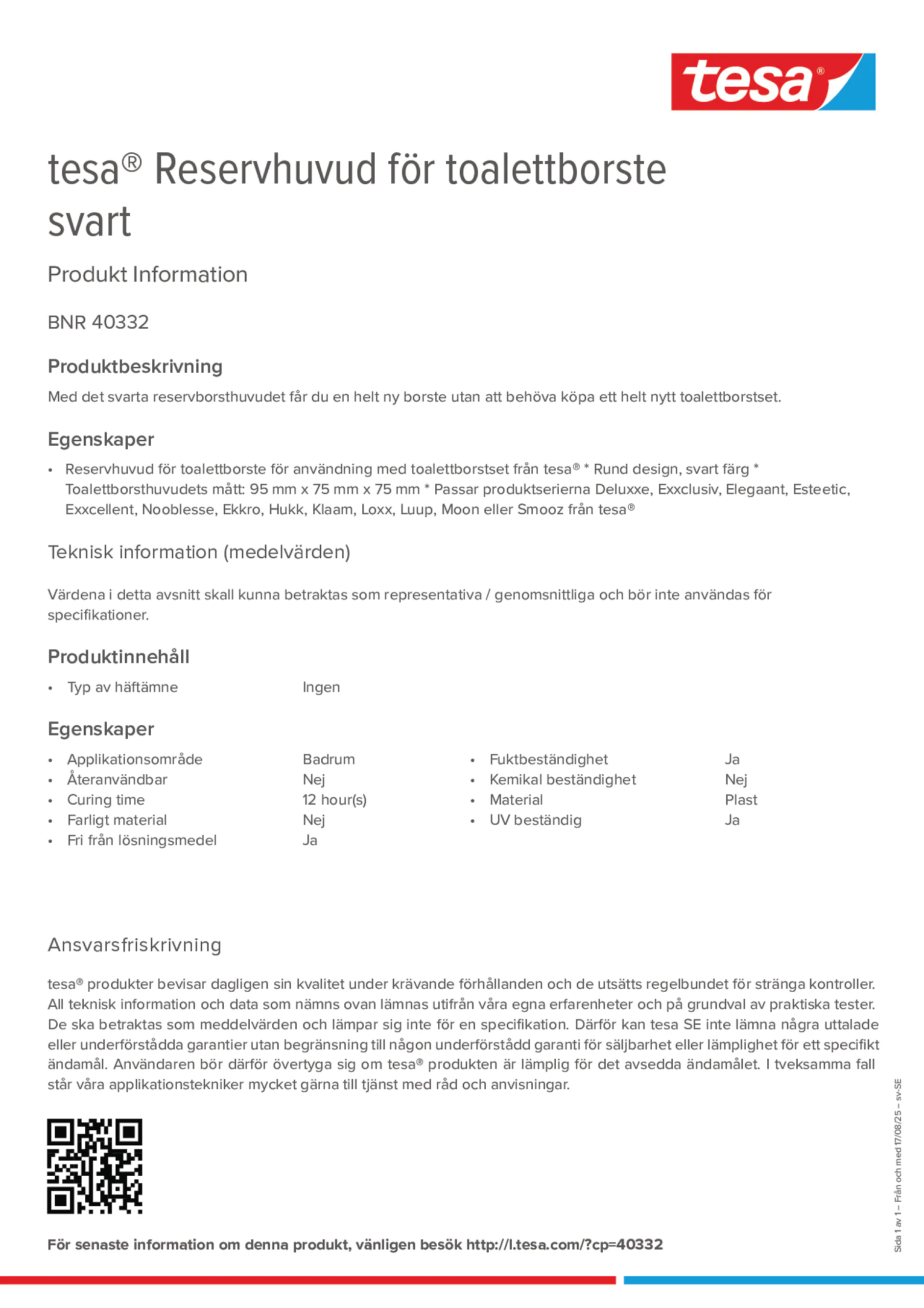 Product information_tesa® 40332_sv-SE