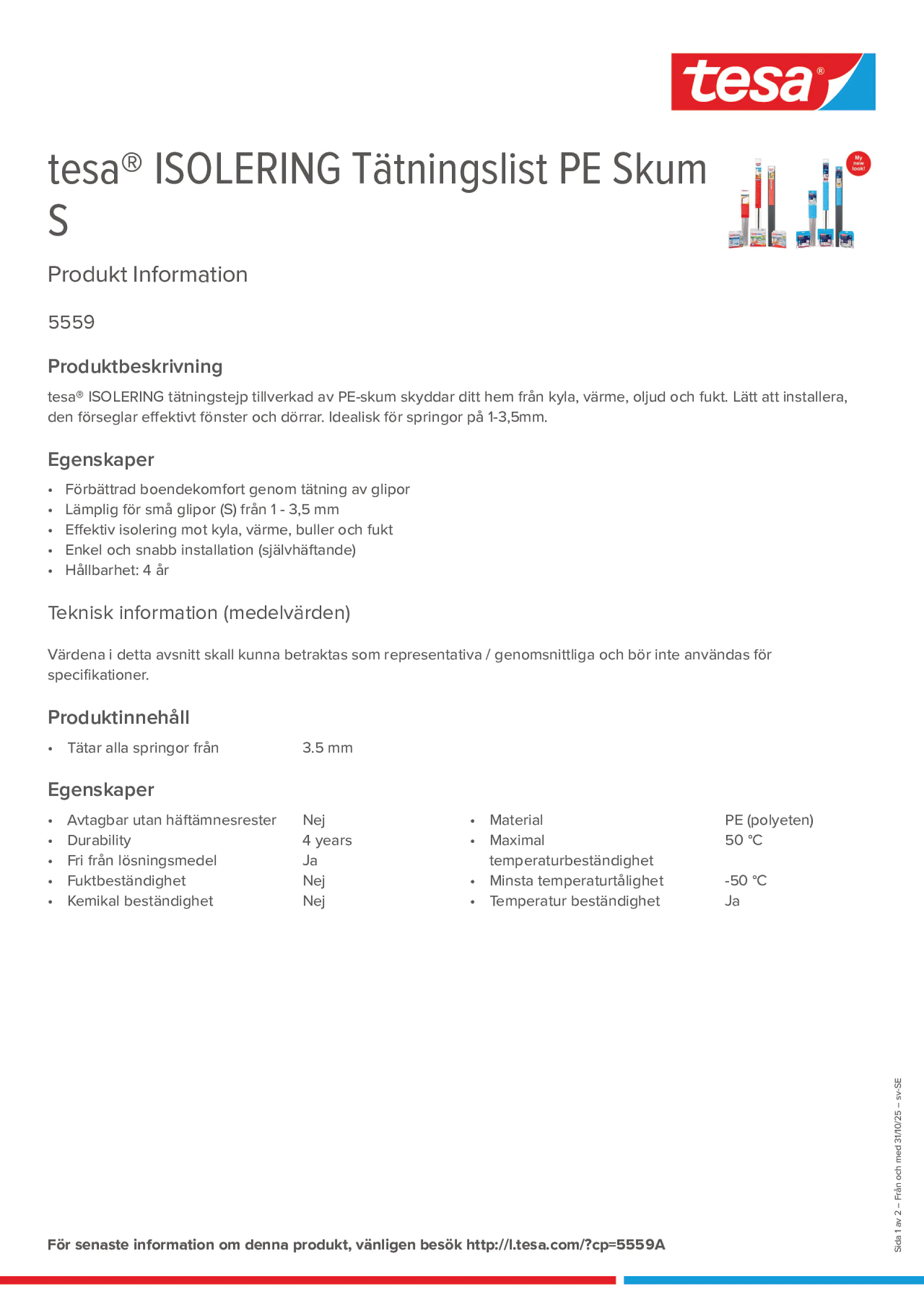 Product information_tesa® 05559_sv-SE