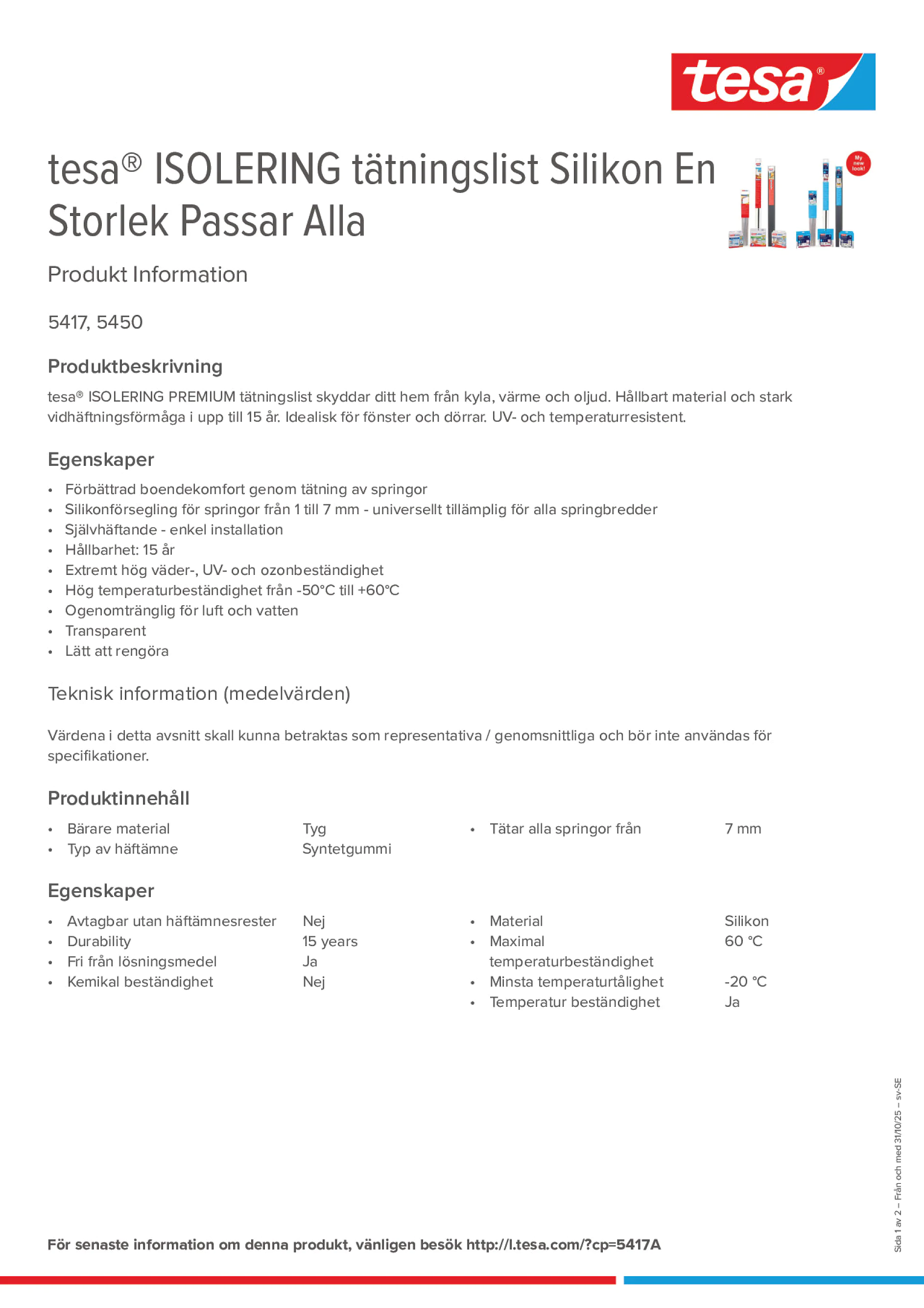 Product information_tesa® 05417_sv-SE