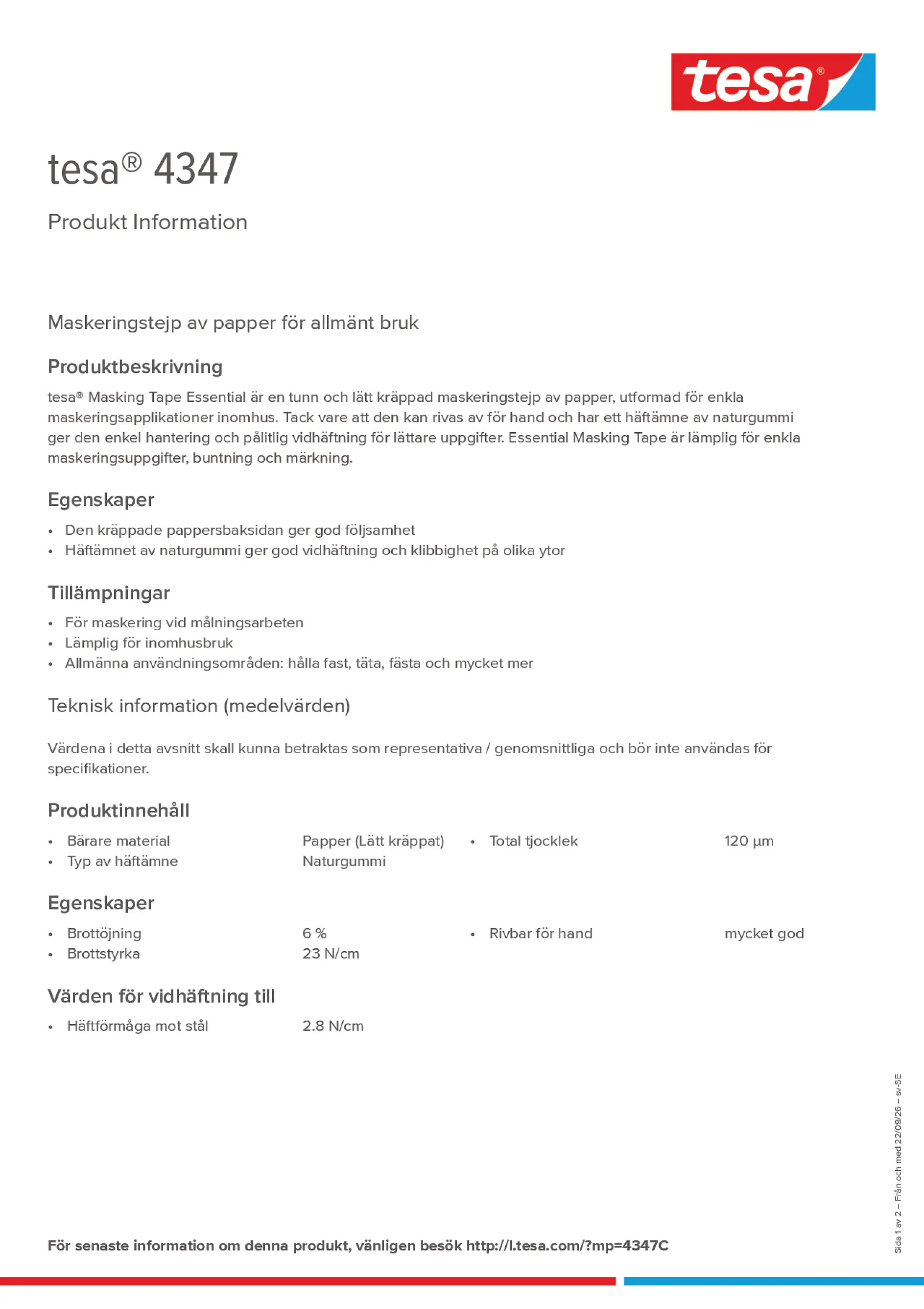 Product information_tesa® 04347_sv-SE