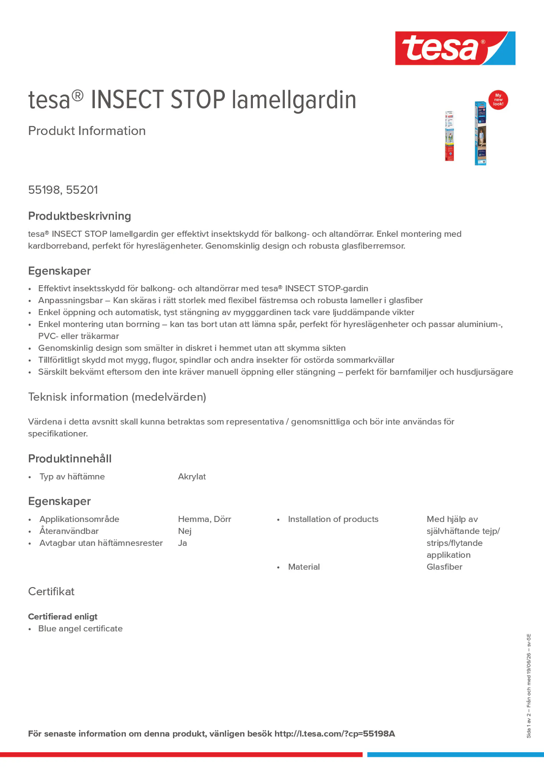 Product information_tesa® 55198A_sv-SE
