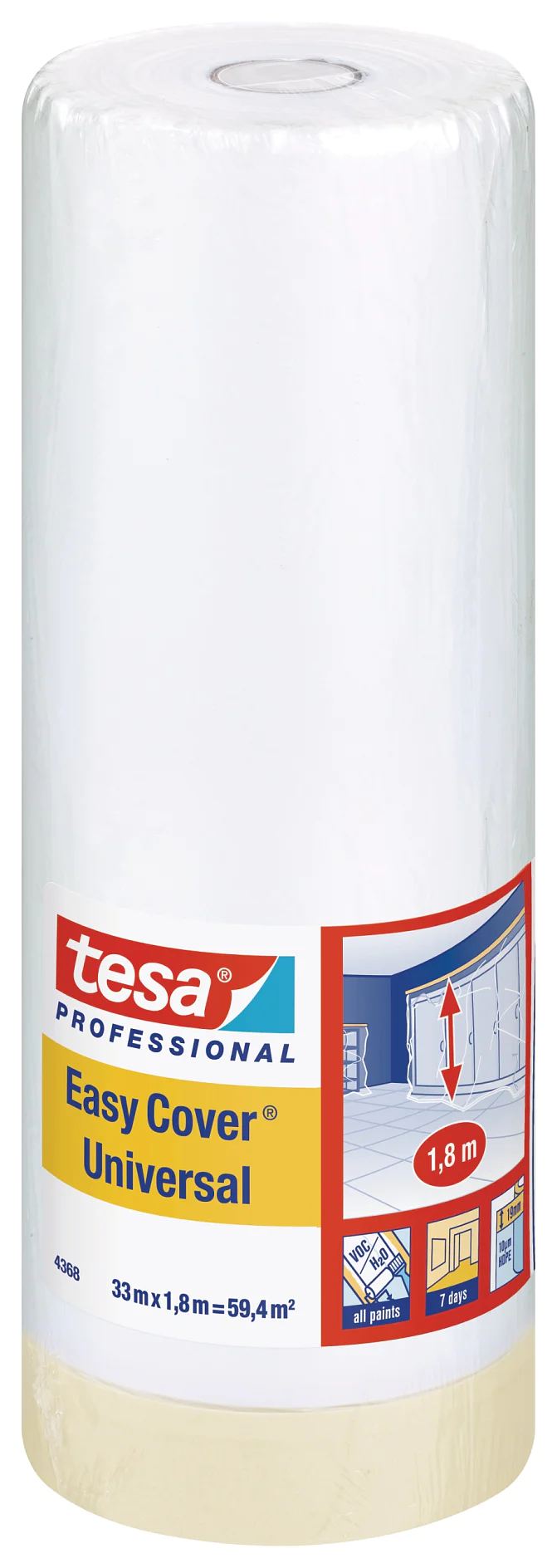 [en-en] tesa Professional Easy Cover 04368, 33m x 1800mm
