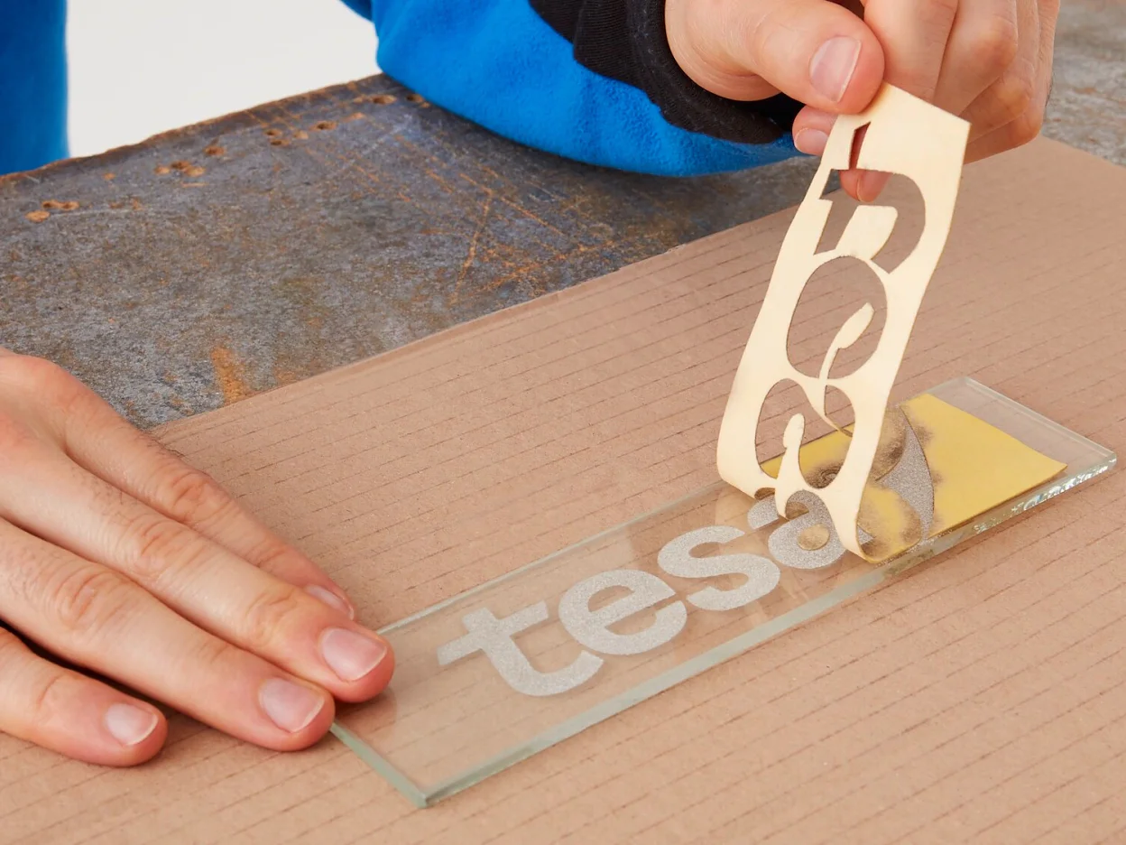 tesa 4434 stencil material for sandblasting protection step2of7 ap