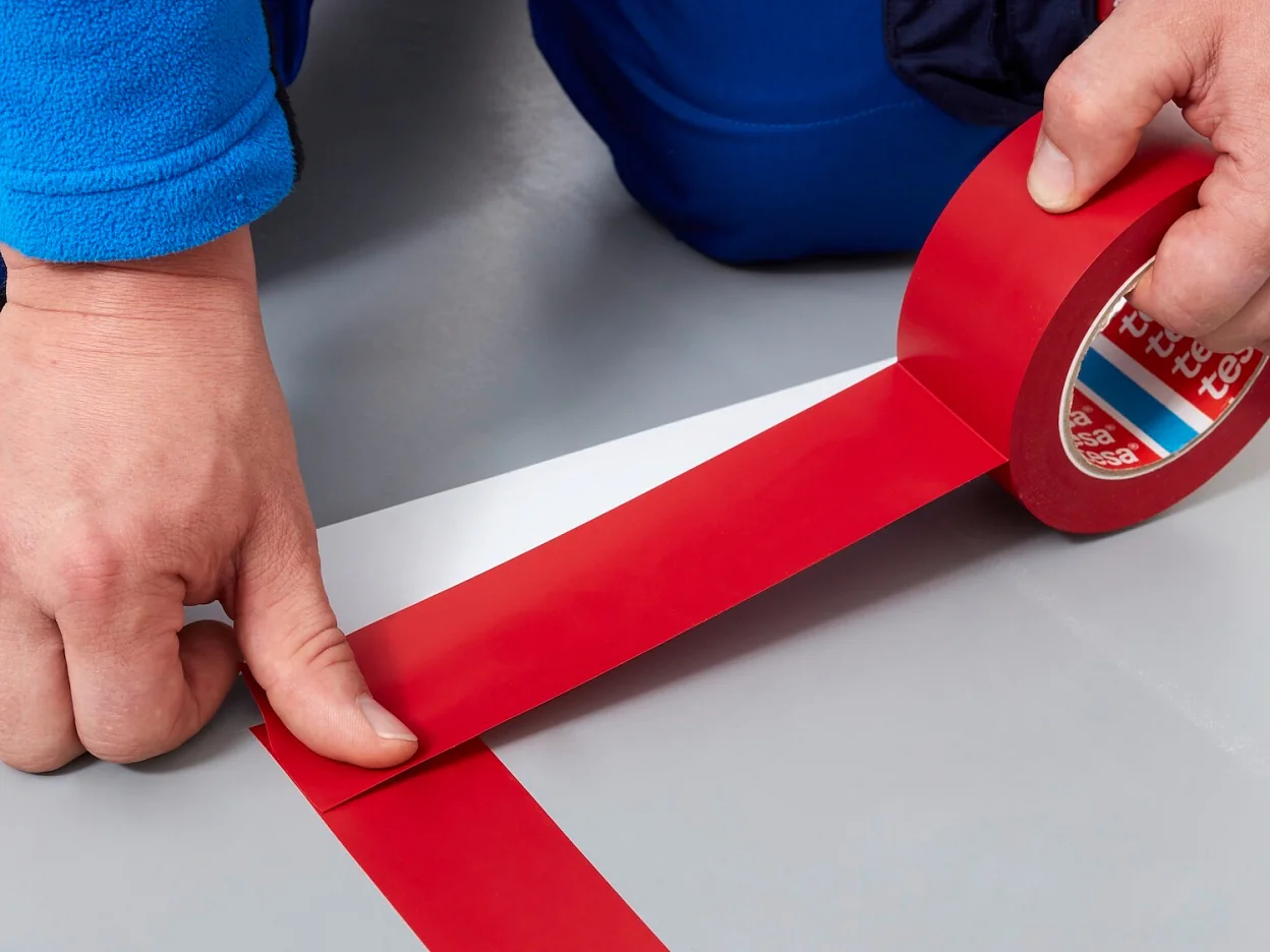 tesa-4169-premium-soft-pvc-floor-marking-tape-red-step1of6-ap