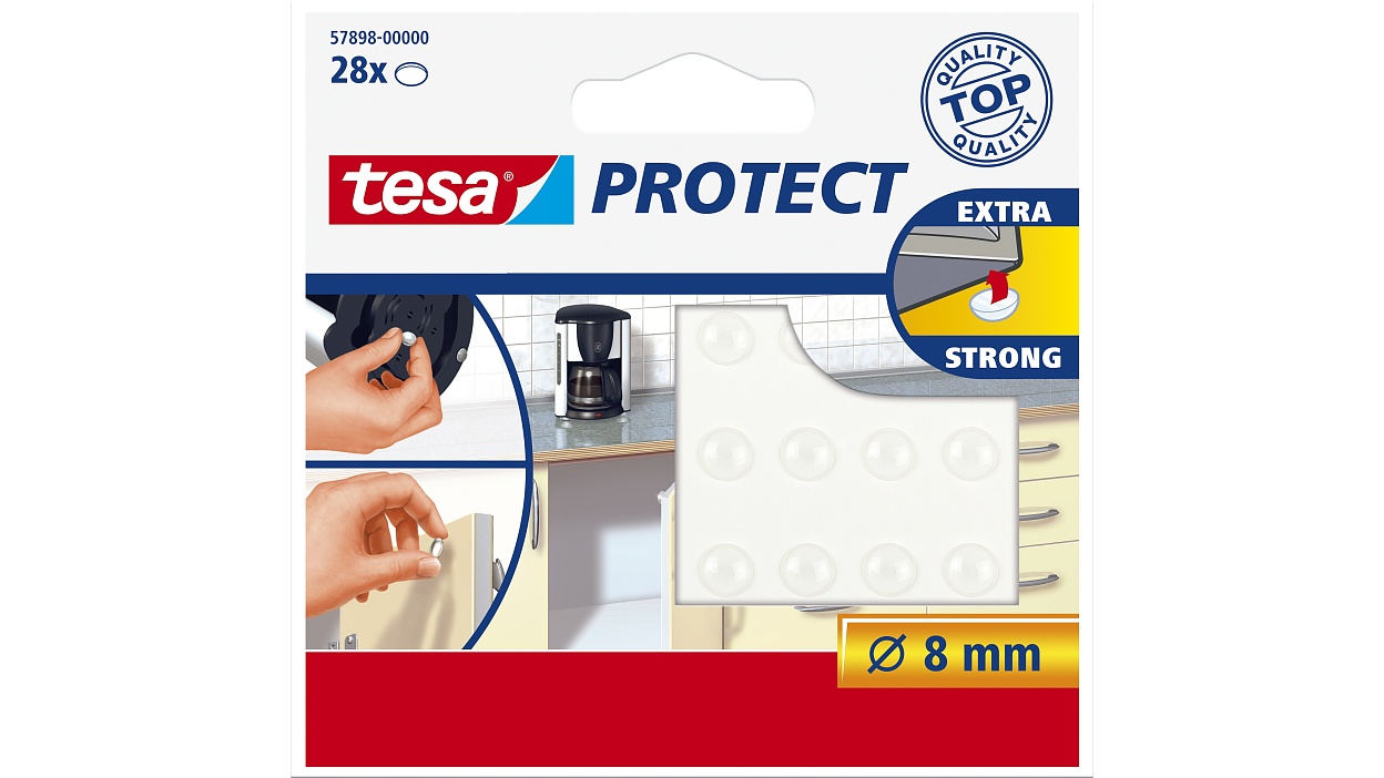 [en-en] tesa Protect 8mm, Anti-noises, 28pcs