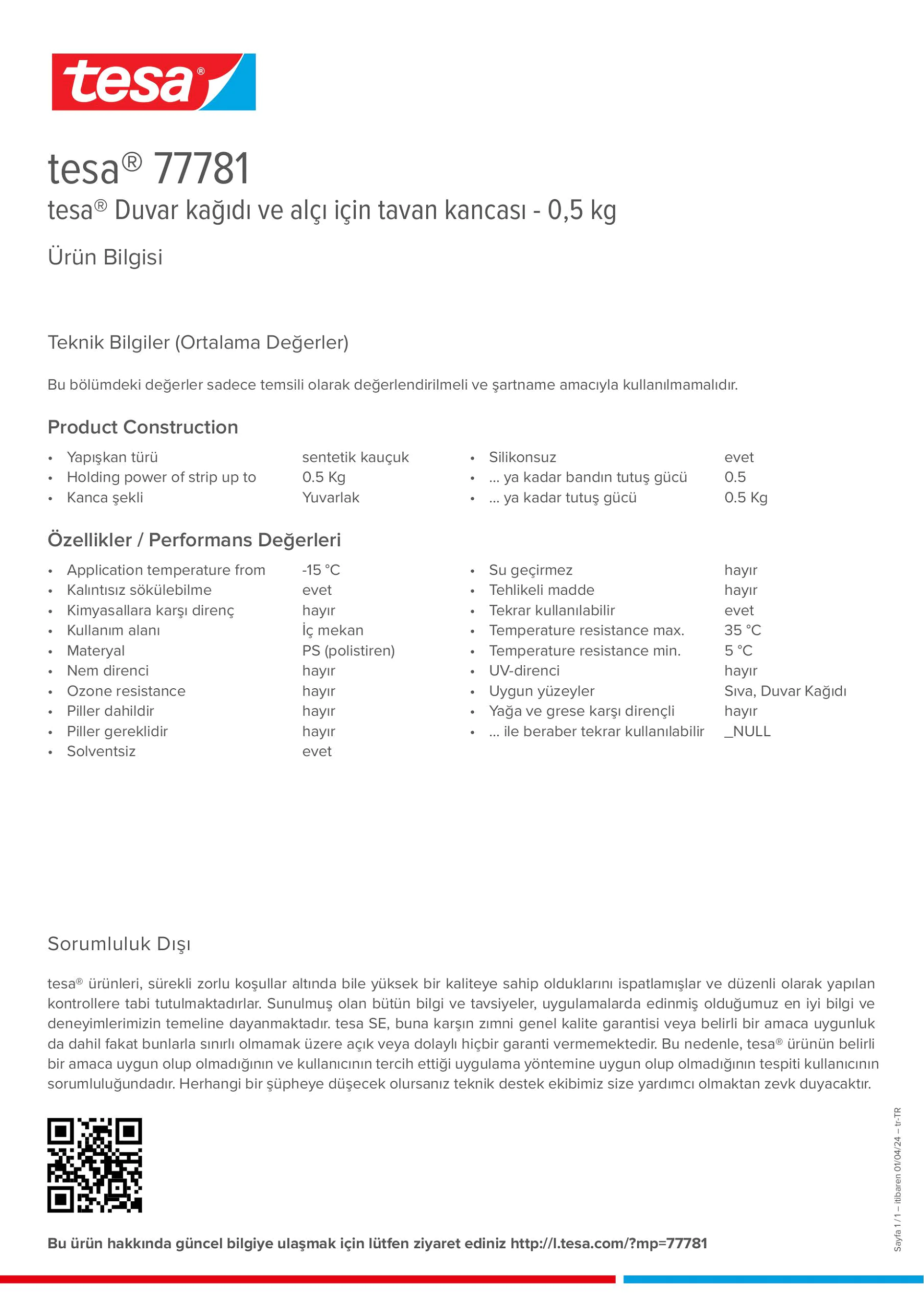 Product information_tesa® 77781_tr-TR
