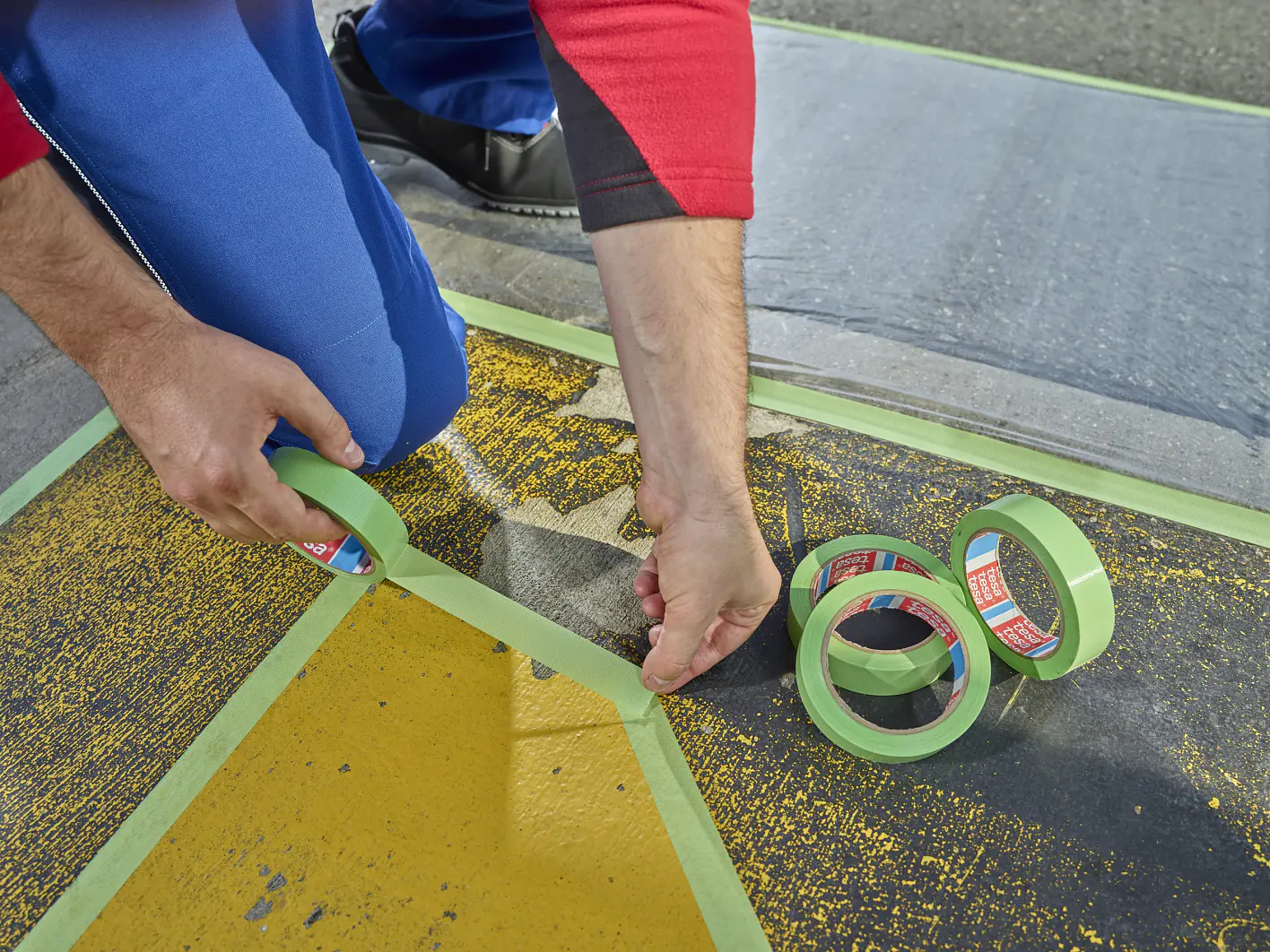 tesa® 4621 ile Dış Mekan Maskeleme