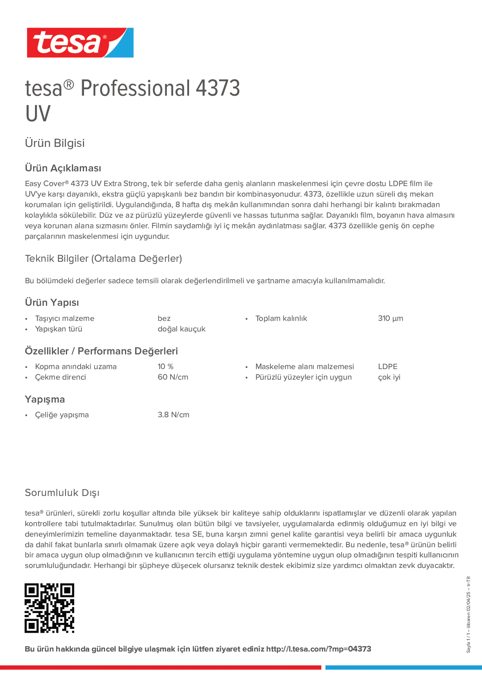 Product information_tesa® Professional 04373_tr-TR