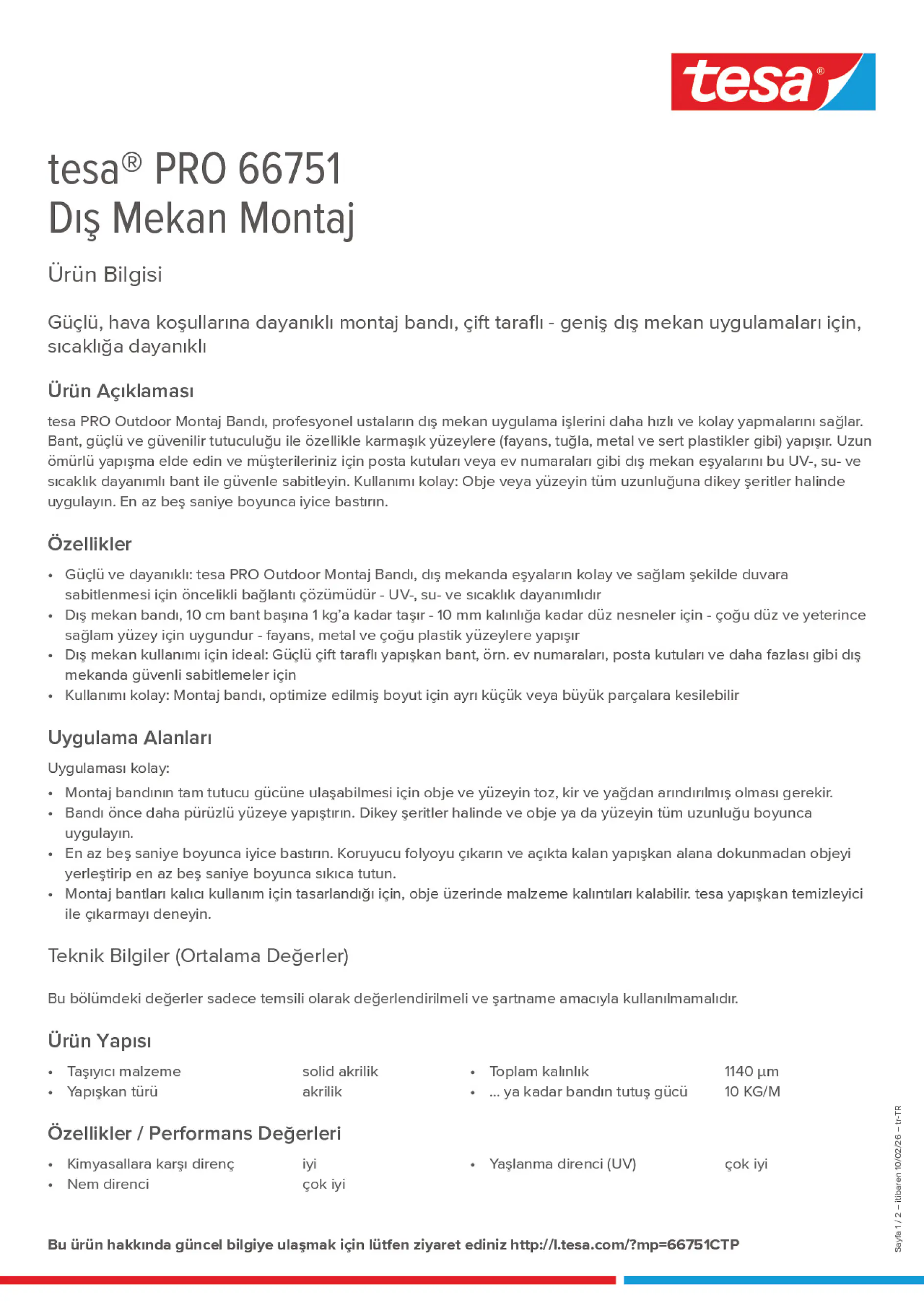 Product information_tesa® PRO 66751_tr-TR
