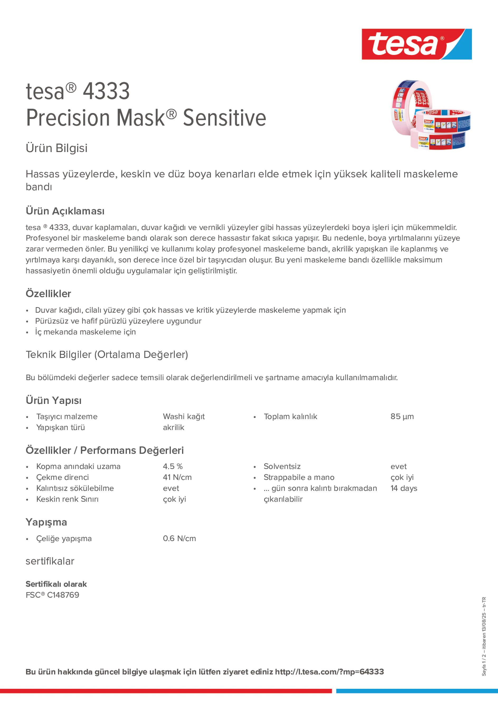 Product information_tesa® 04333_tr-TR