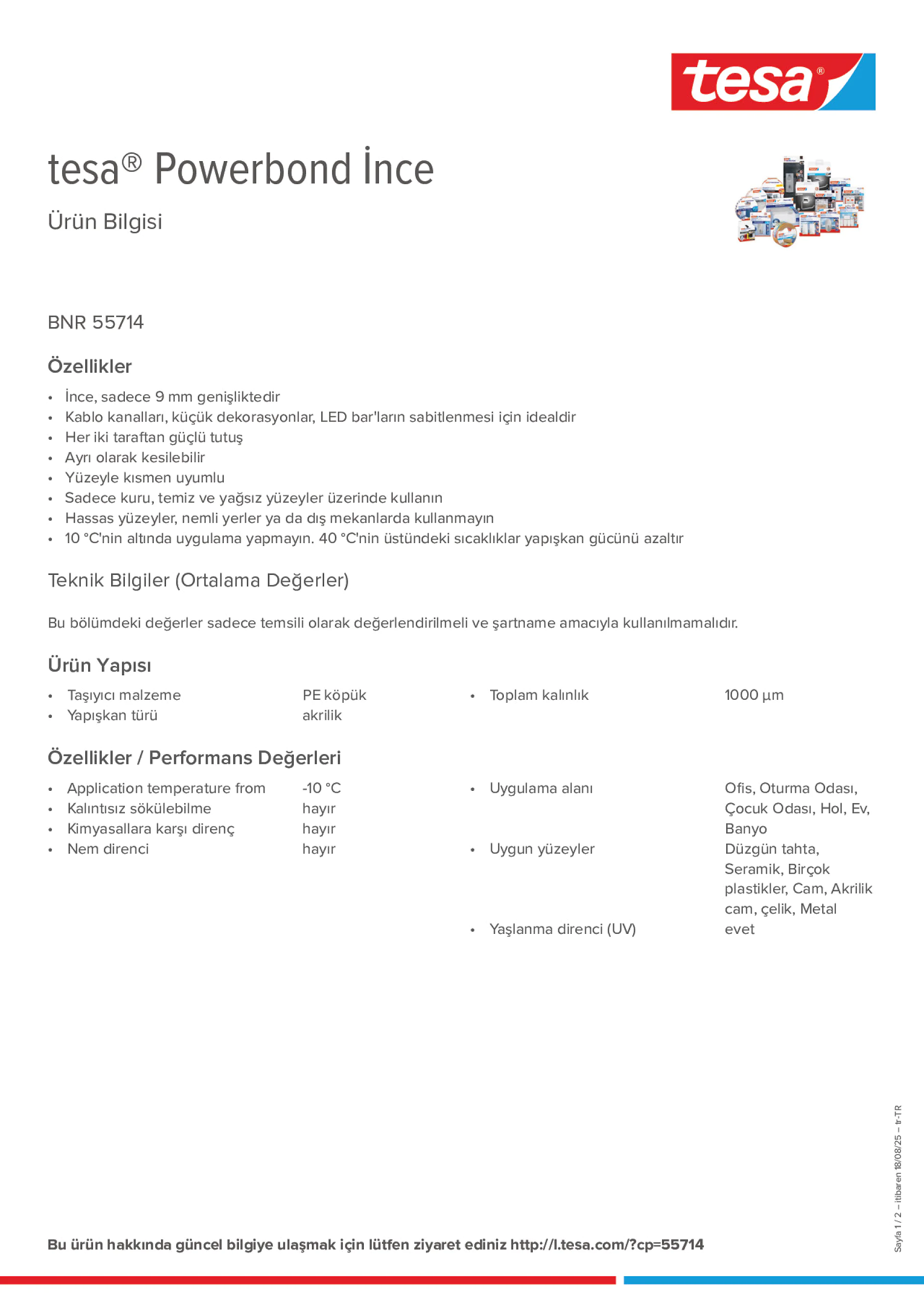 Product information_tesa® Powerbond 55714_tr-TR
