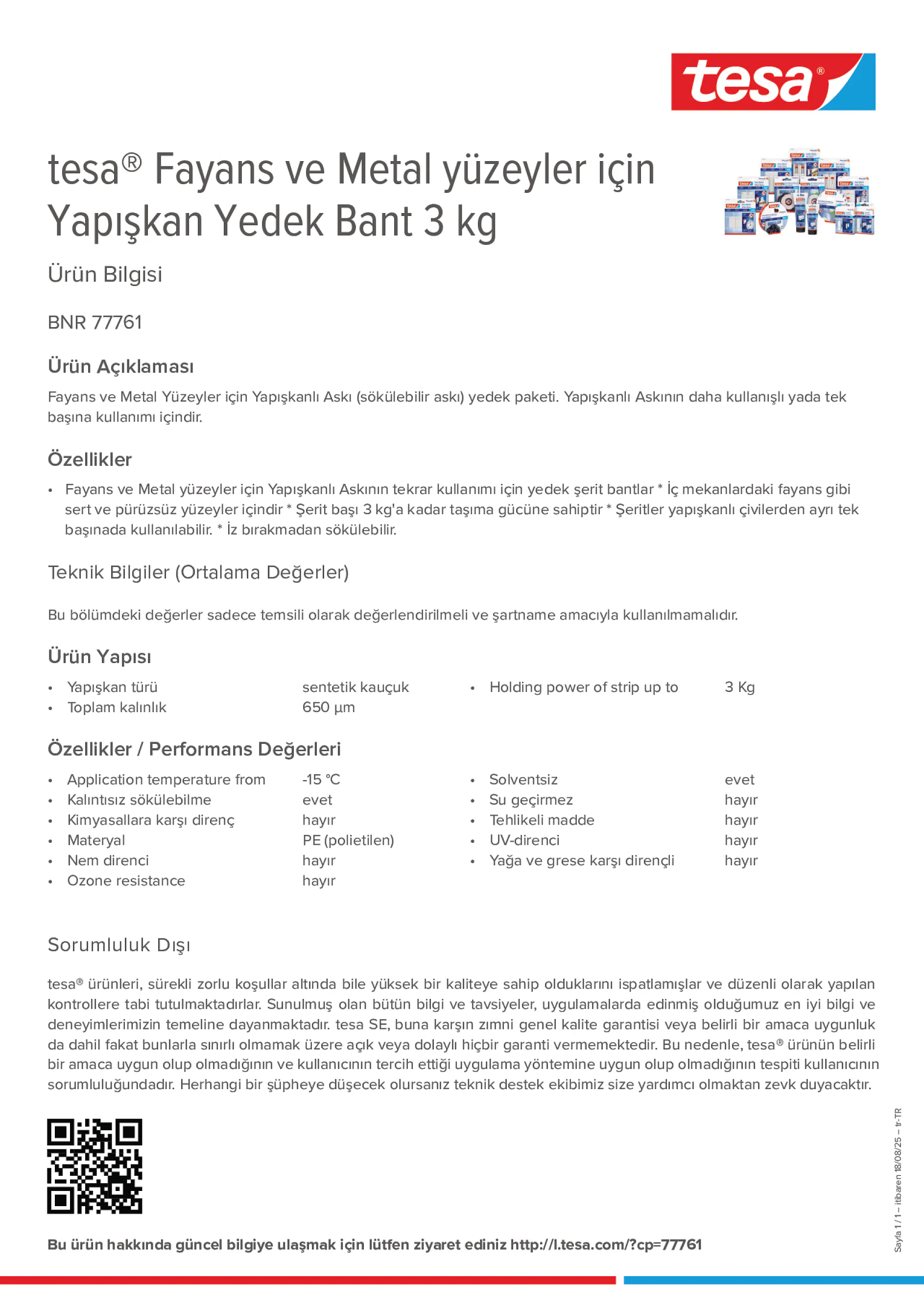 Product information_tesa® 77761_tr-TR