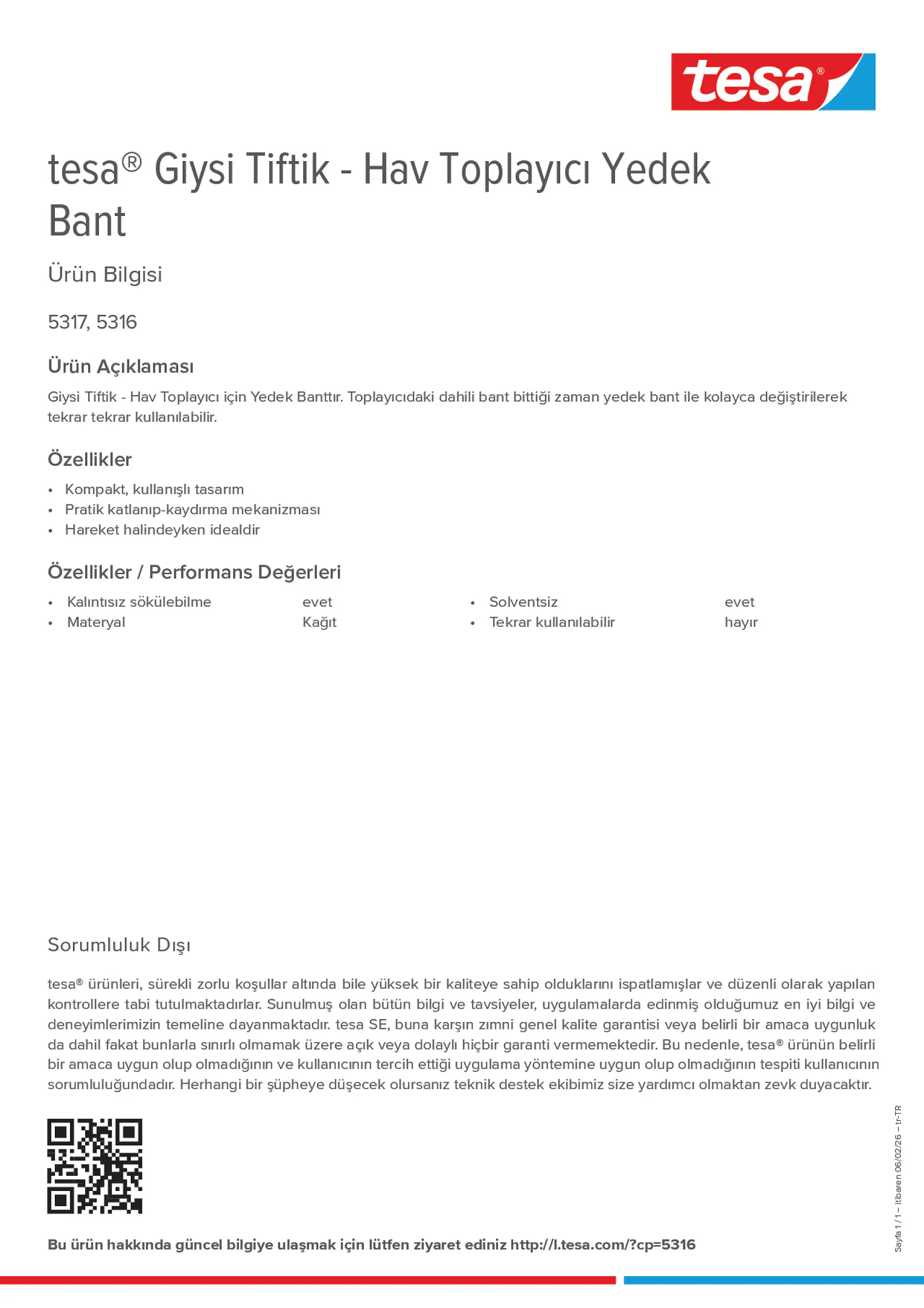Product information_tesa® 5317_tr-TR