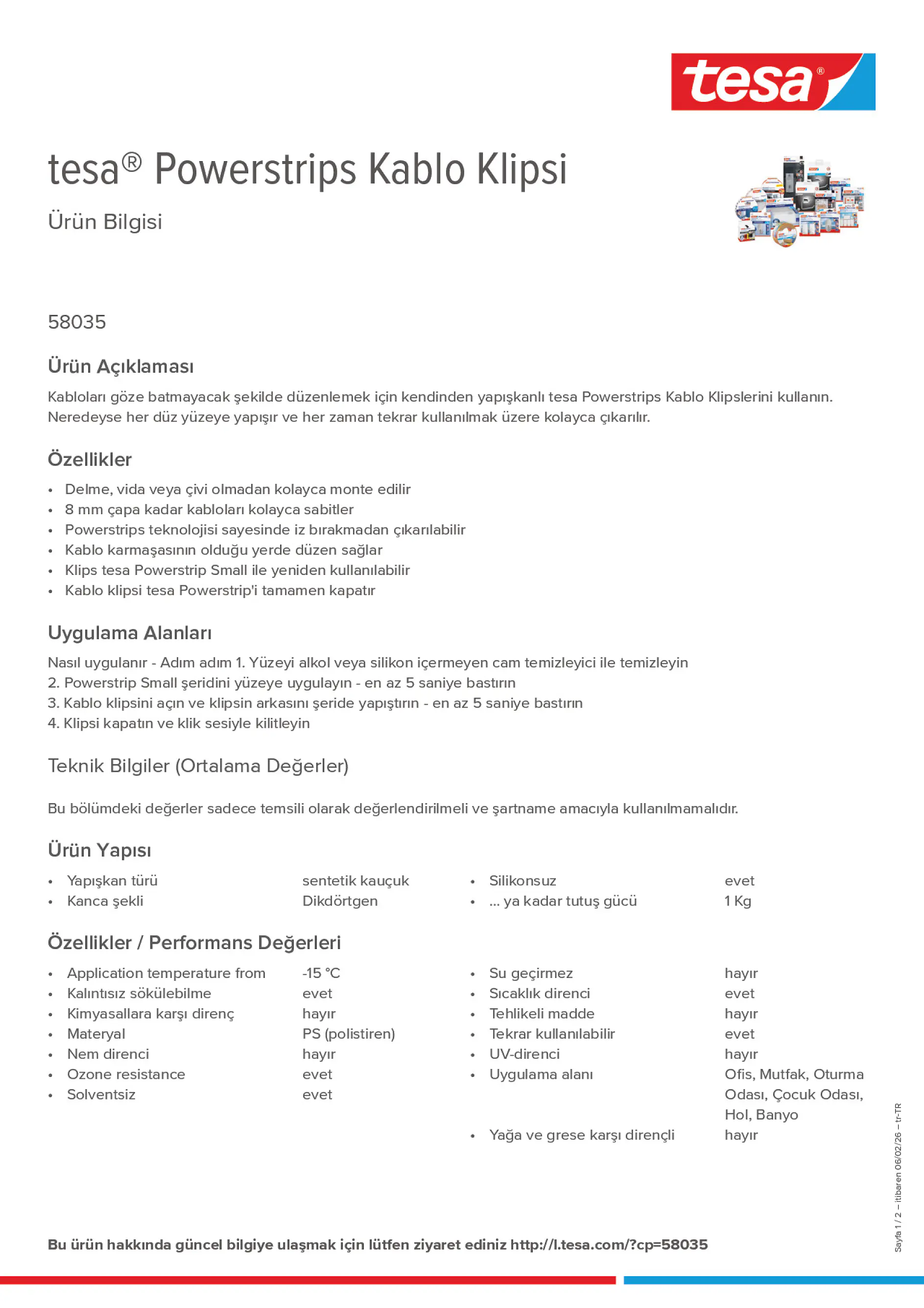 Product information_tesa® Powerstrips 58035_tr-TR
